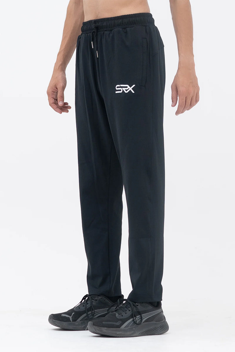 Crescendo Track Trouser - Midnight Black