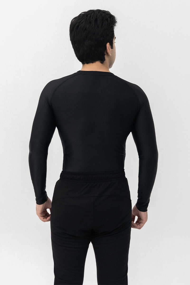 Full-Sleeves Compression - Black