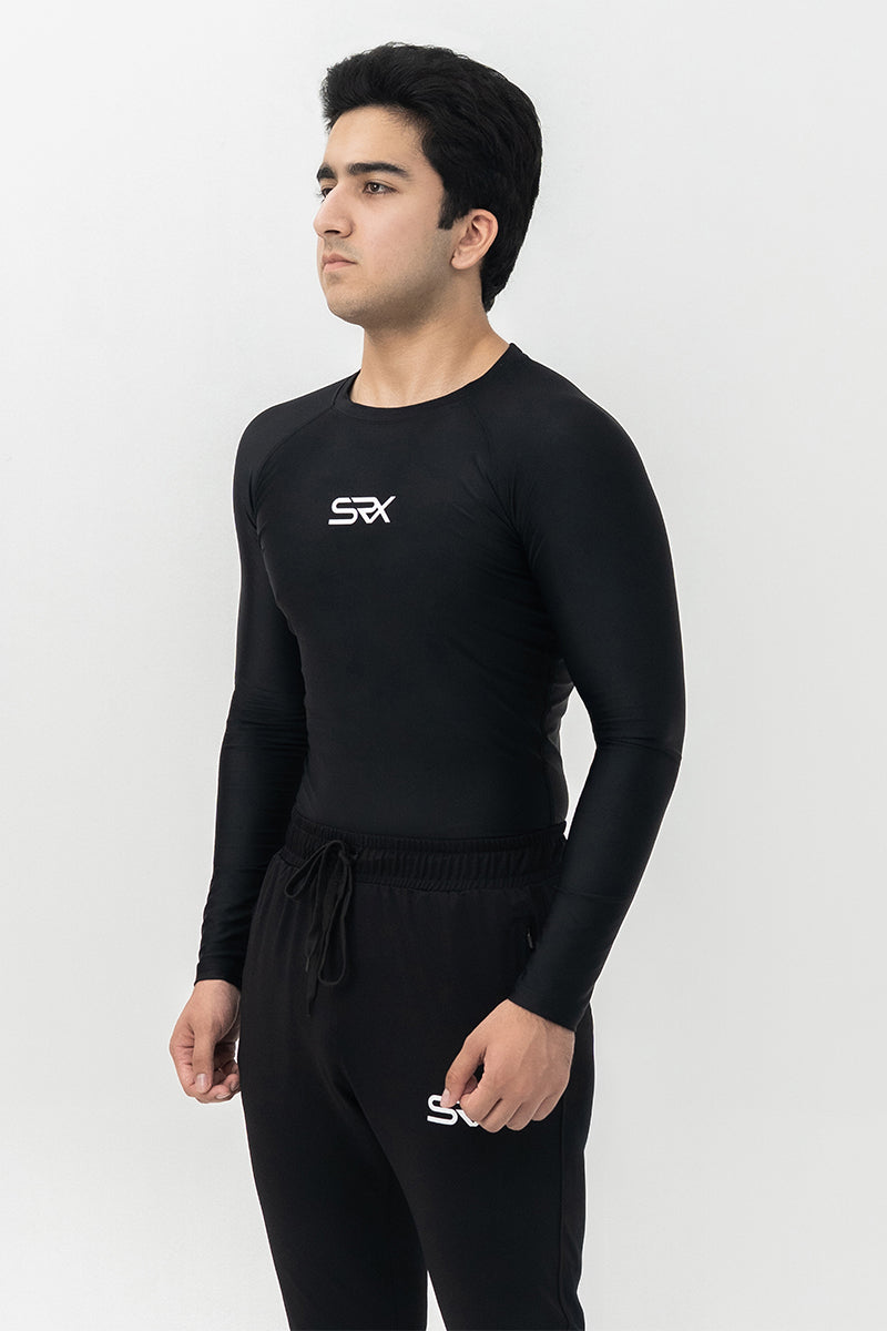 Full-Sleeves Compression - Black