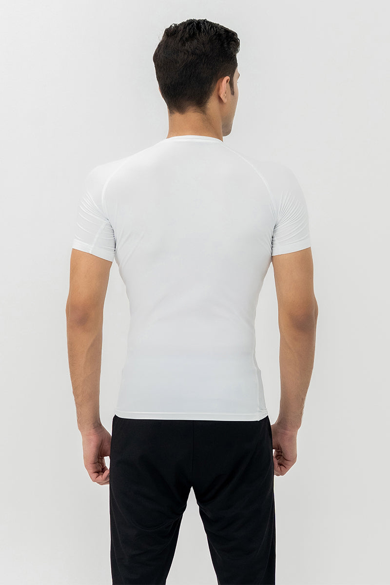 Half-Sleeves Compression - White