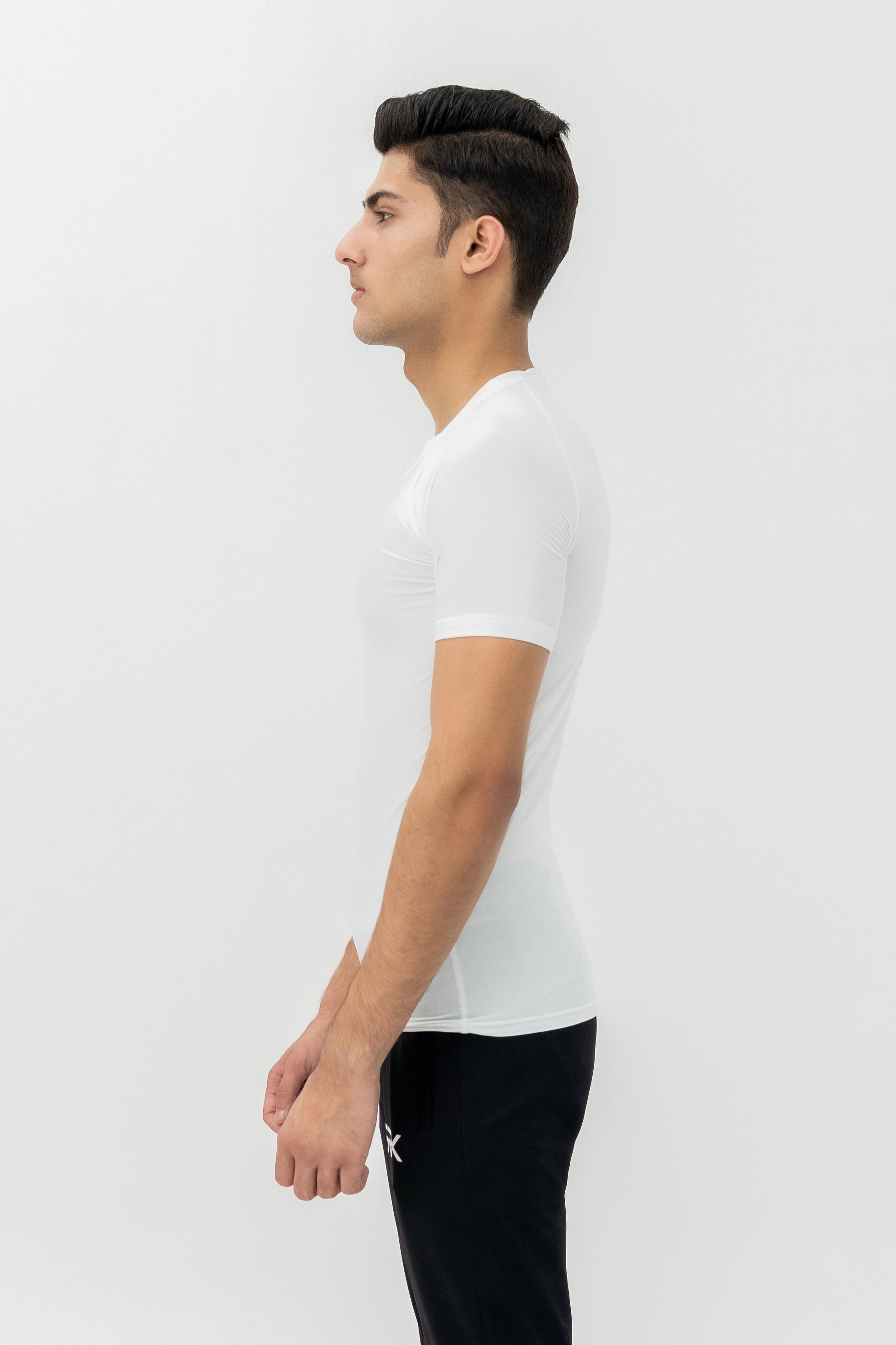 Half-Sleeves Compression - White