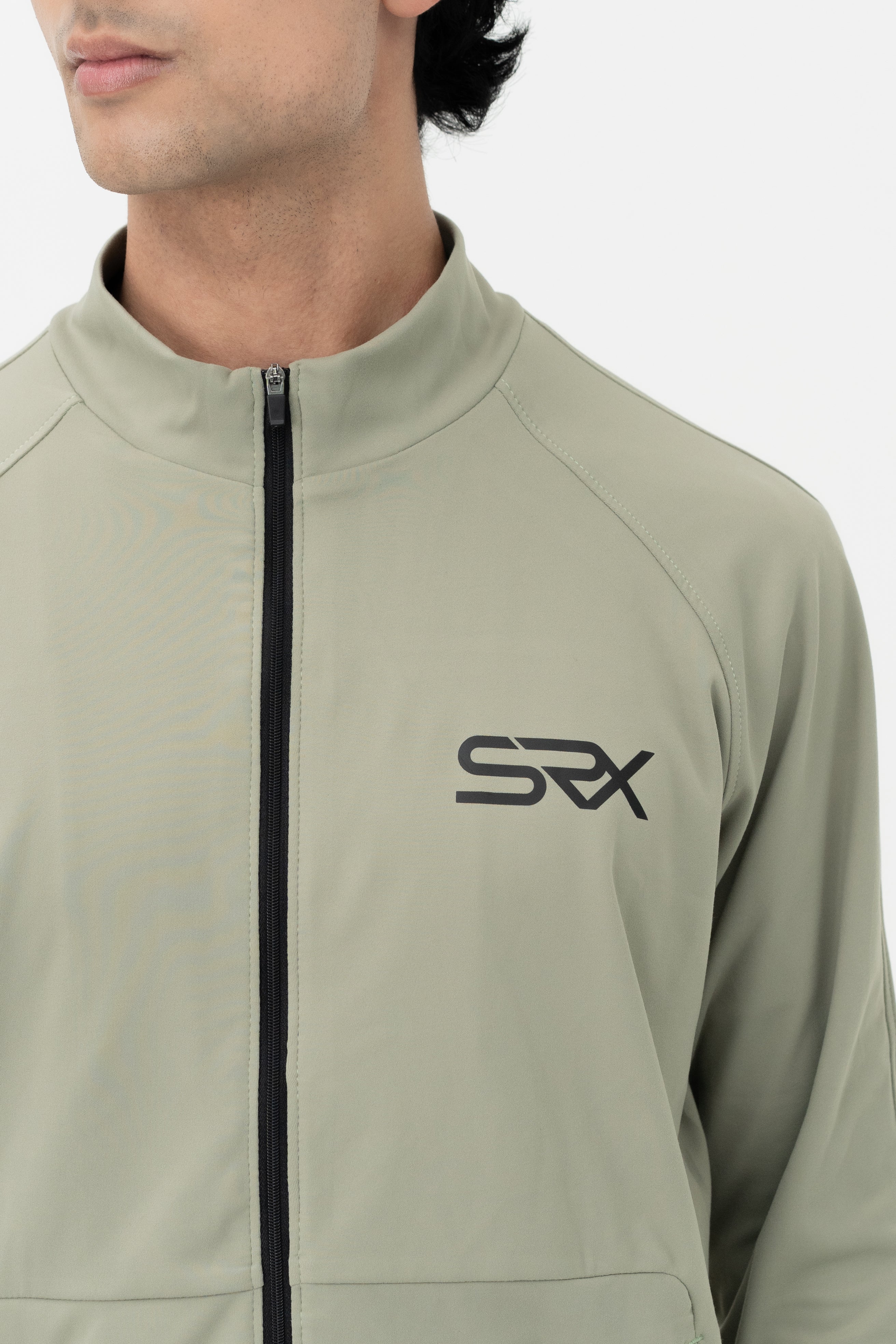 Crescendo Track Jacket - Light Army