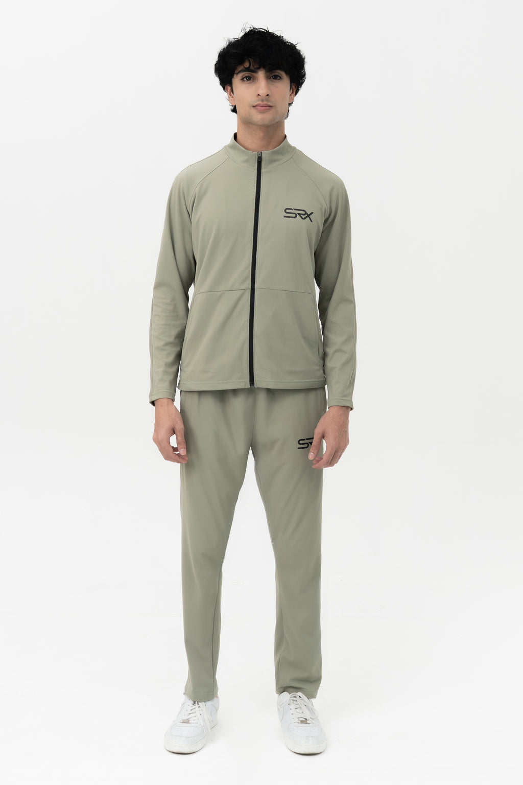 Crescendo Track Jacket - Light Army