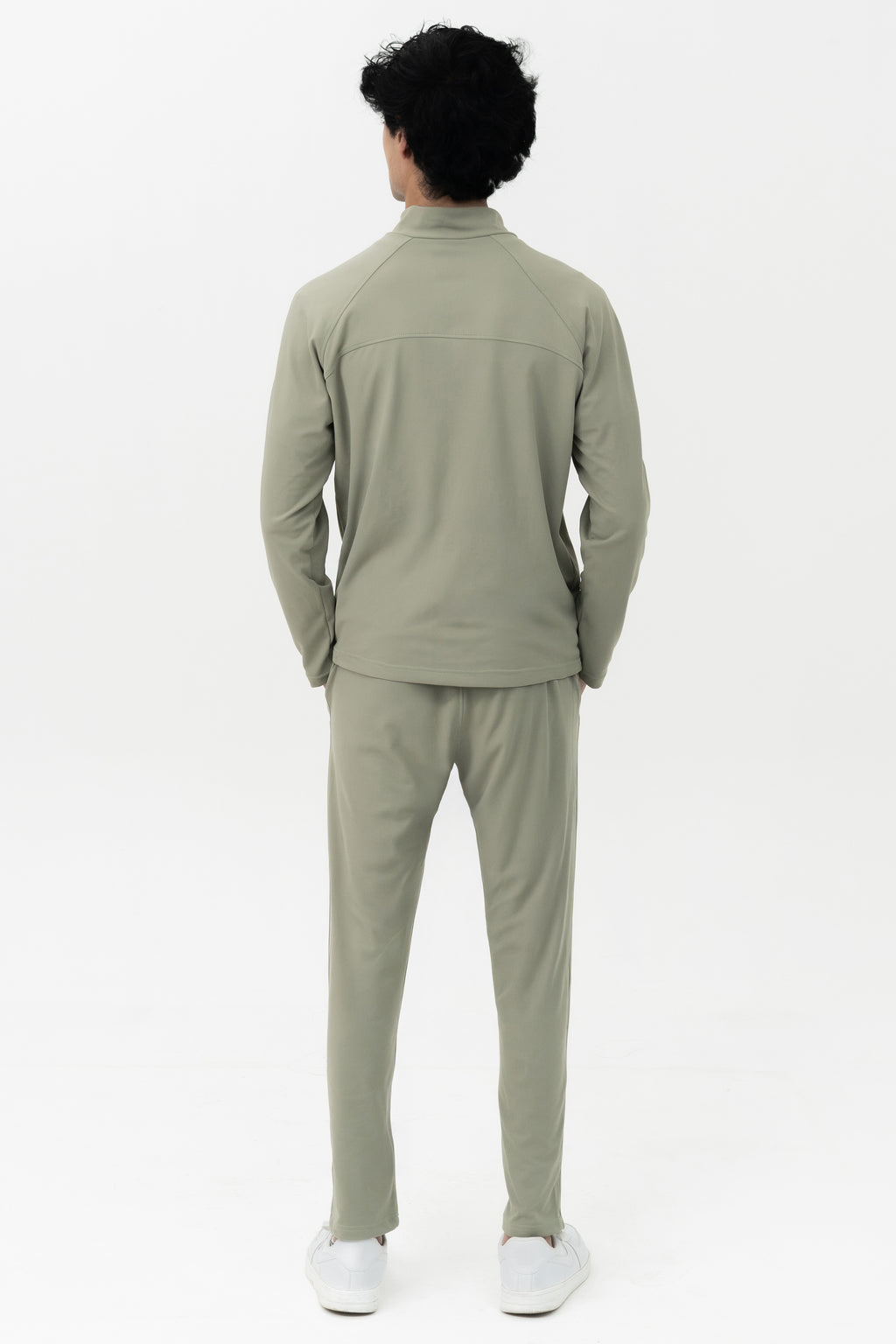 Crescendo Track Jacket - Light Army