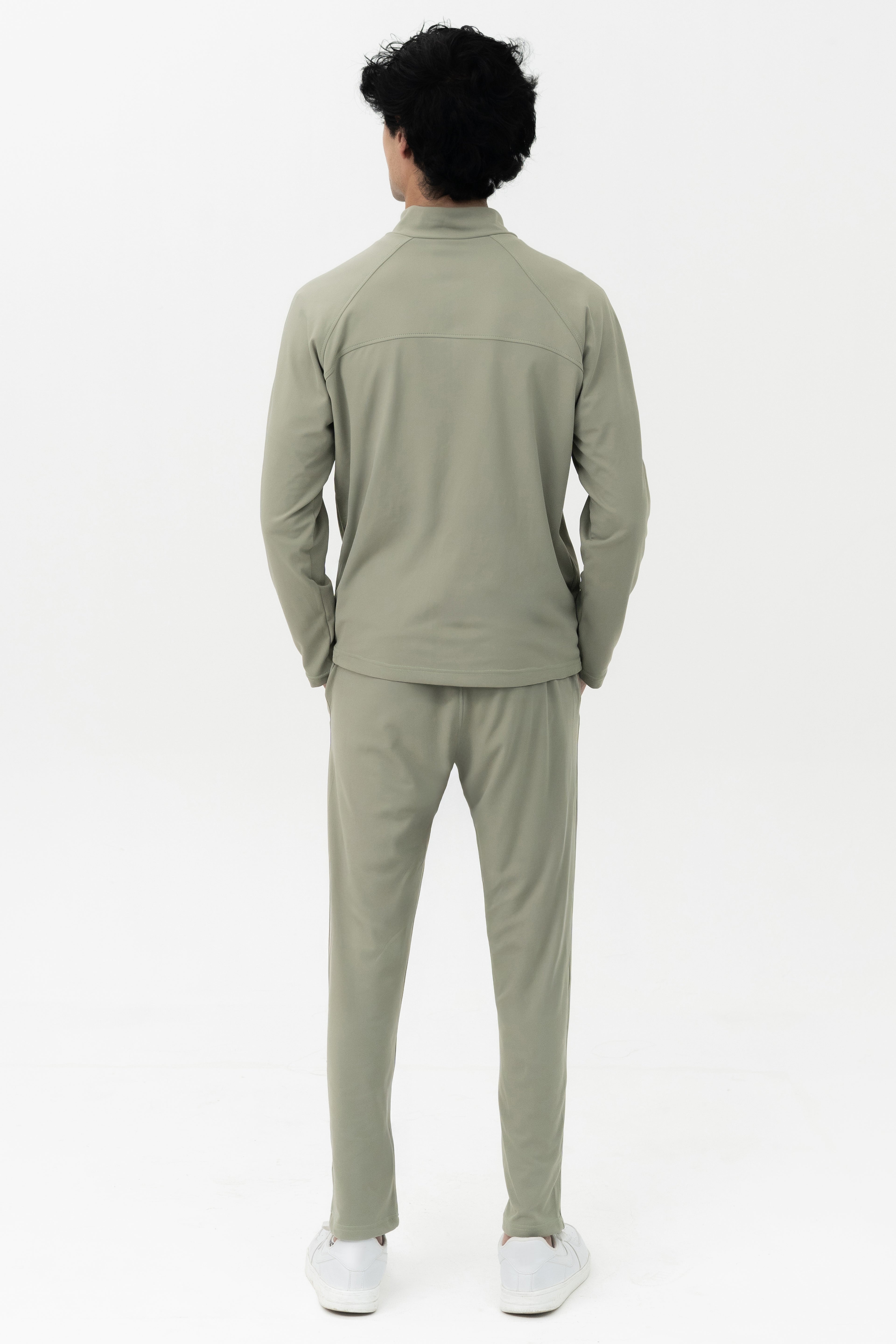 Crescendo Track Jacket - Light Army