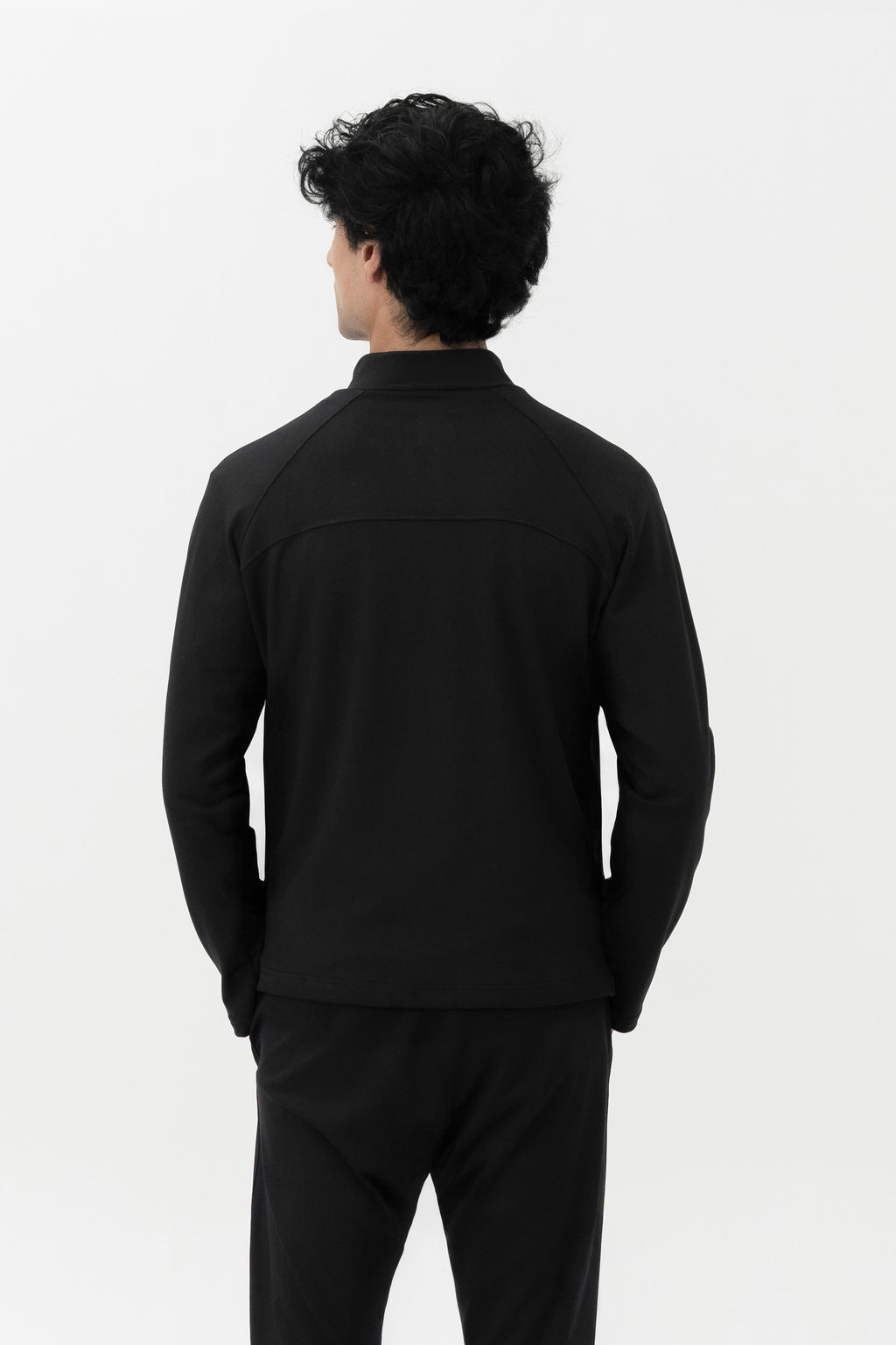 Crescendo Track Jacket - Midnight Black