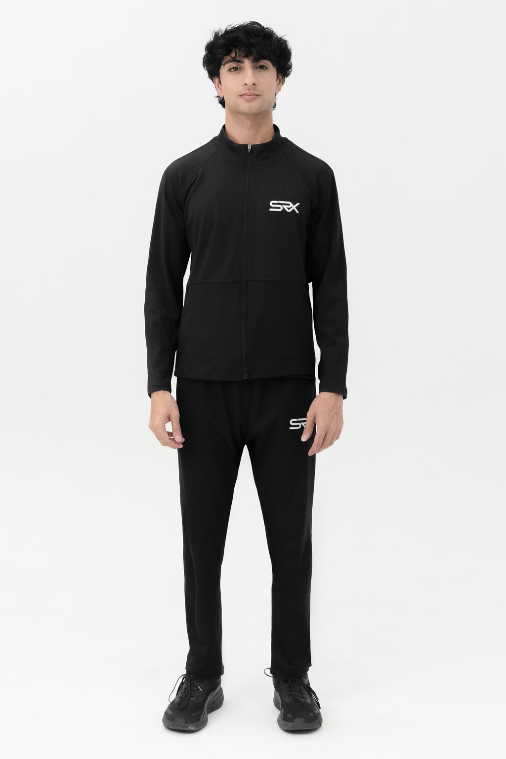 Crescendo Track Jacket - Midnight Black