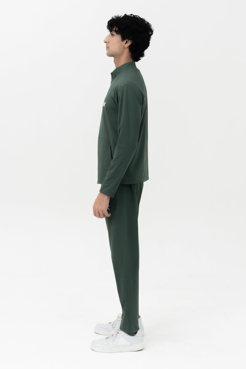 Crescendo Track Jacket - Vintage Green