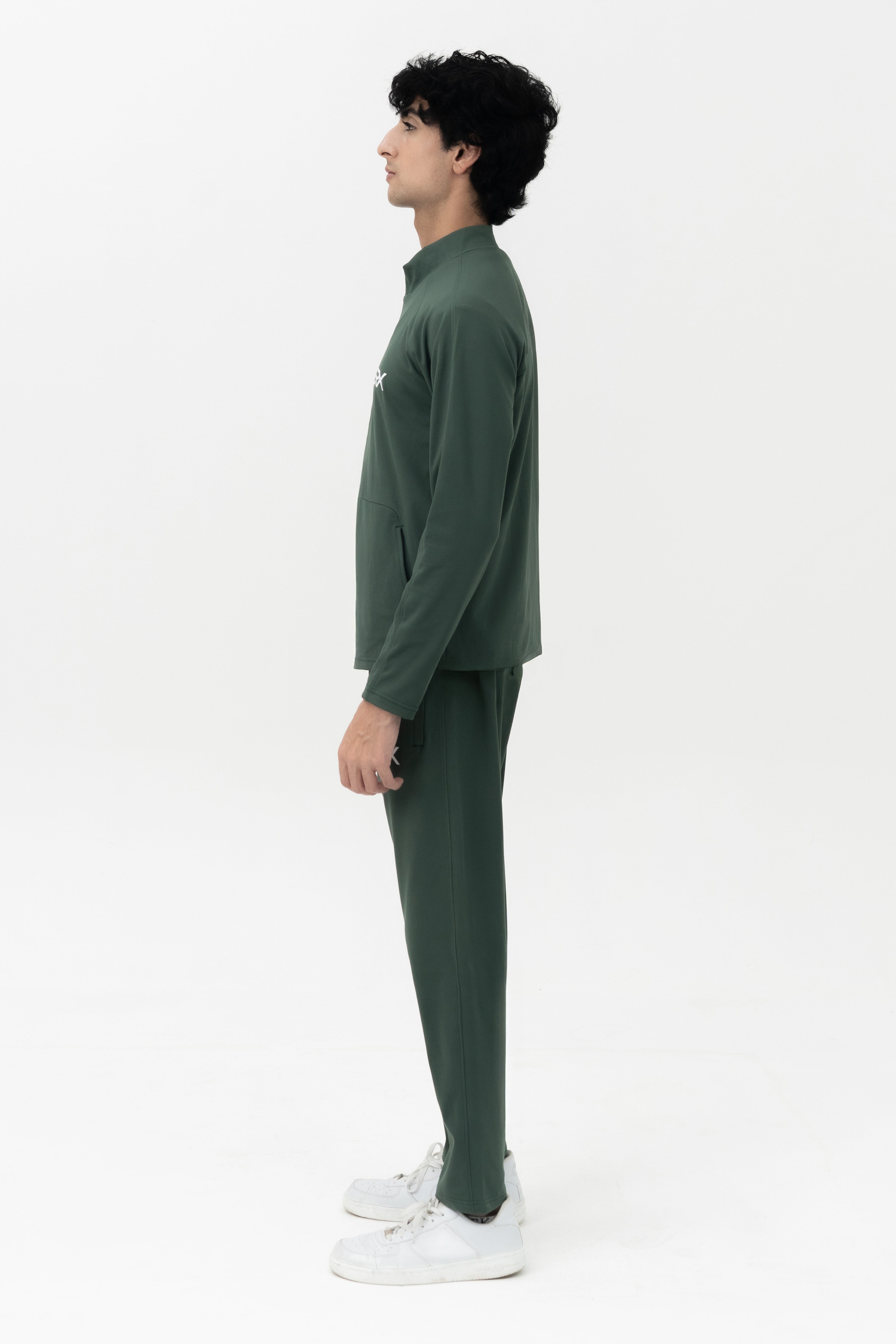 Crescendo Track Jacket - Vintage Green