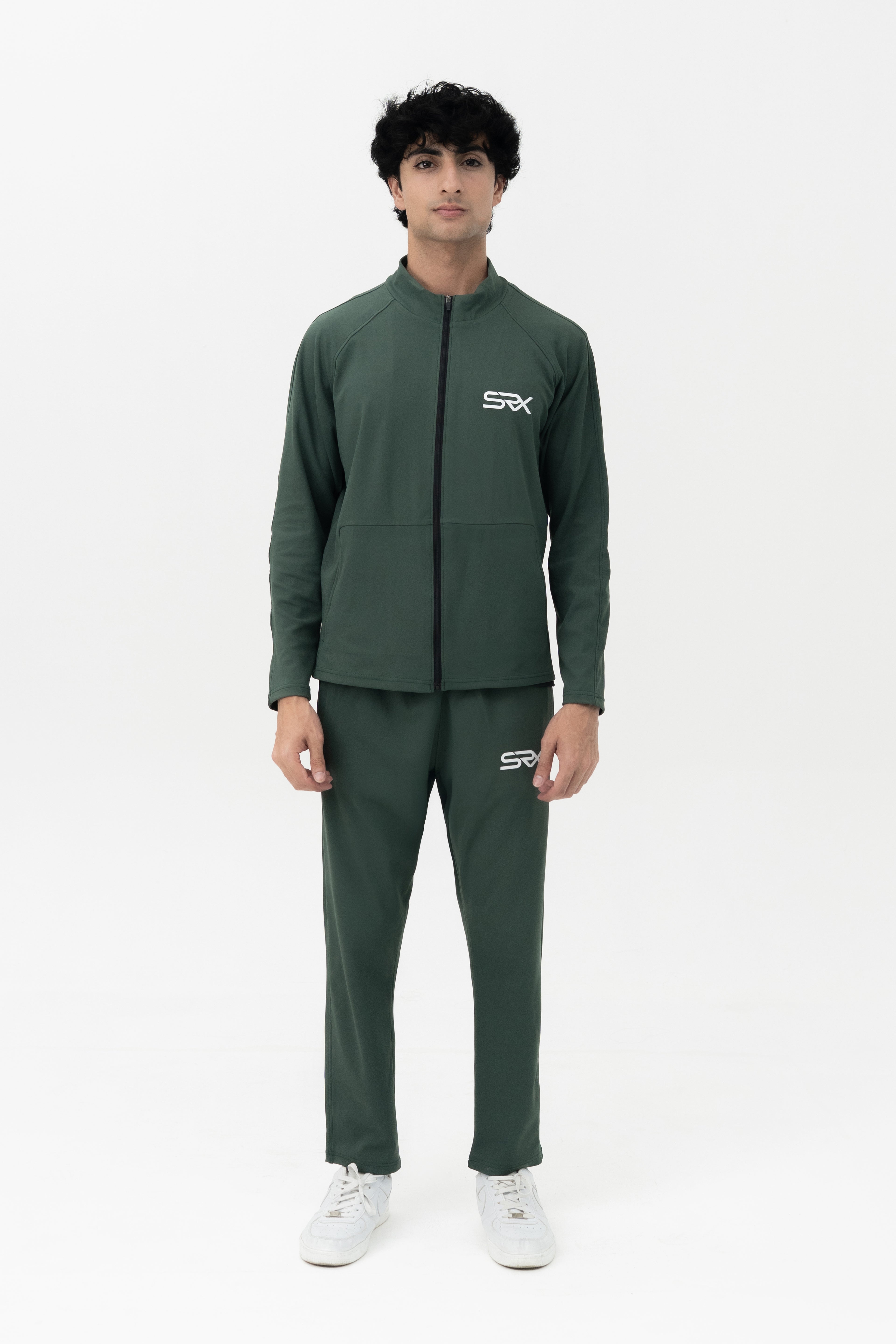 Crescendo Track Jacket - Vintage Green