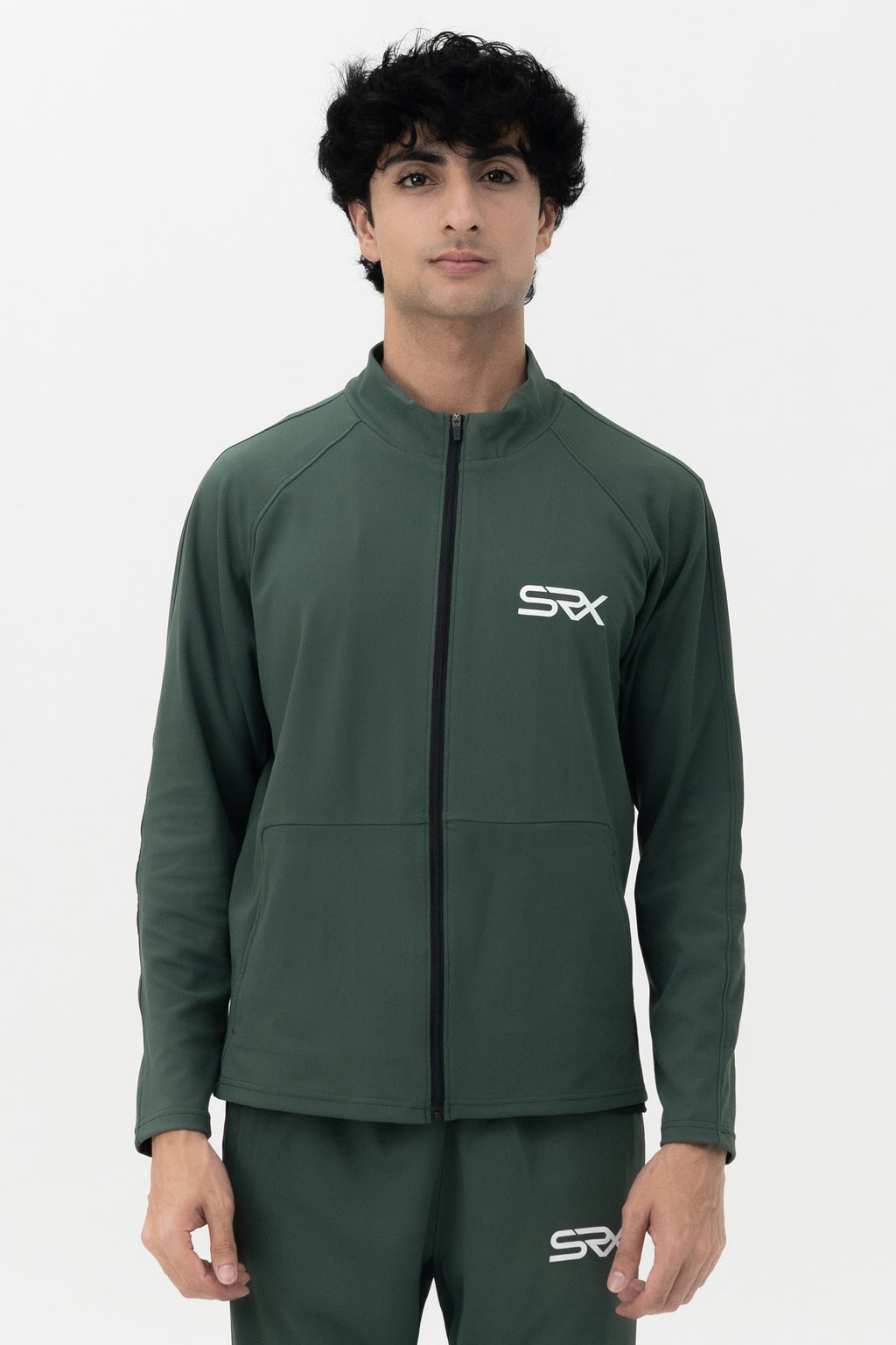 Crescendo Track Jacket - Vintage Green