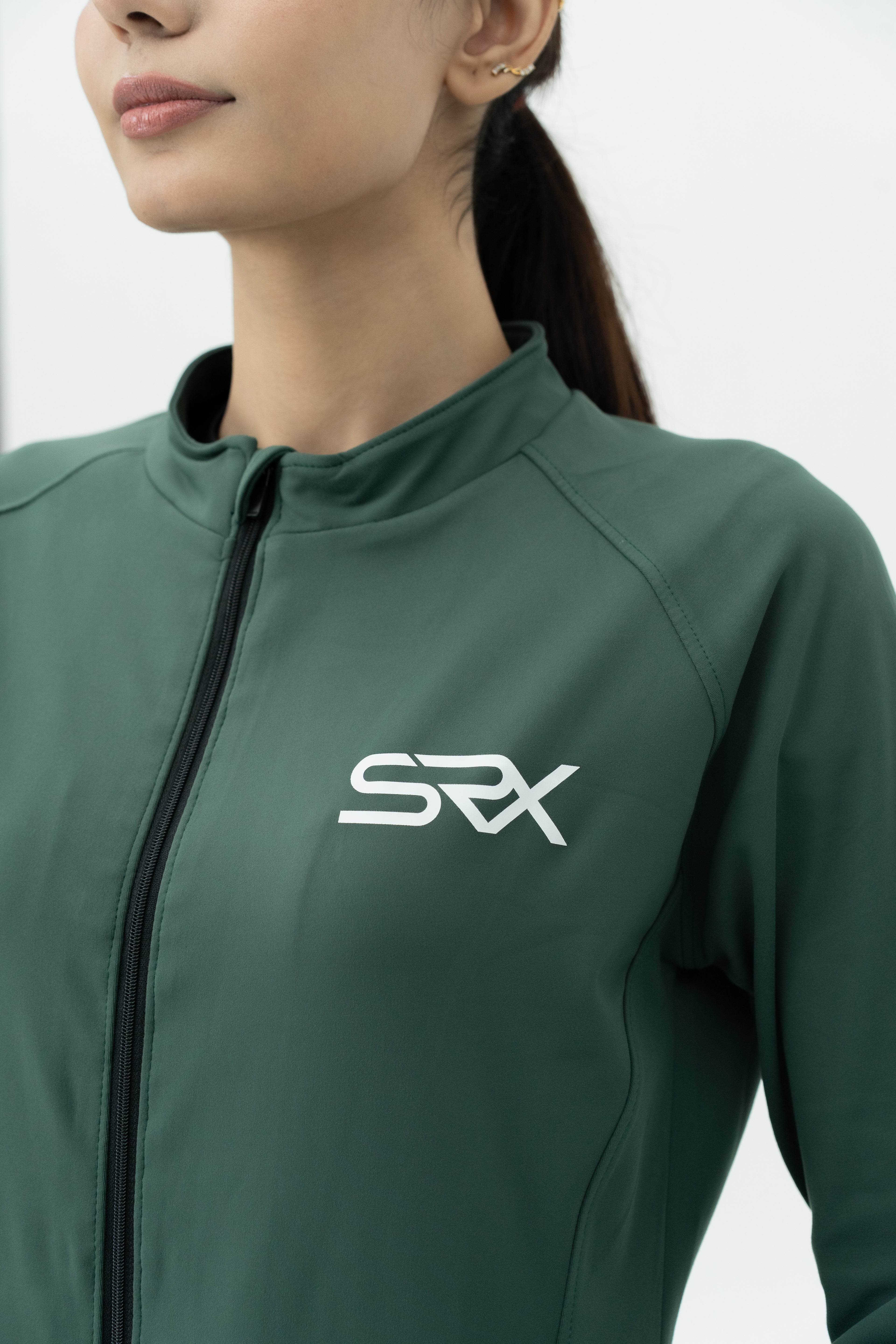 Crescendo Track Jacket - Vintage Green