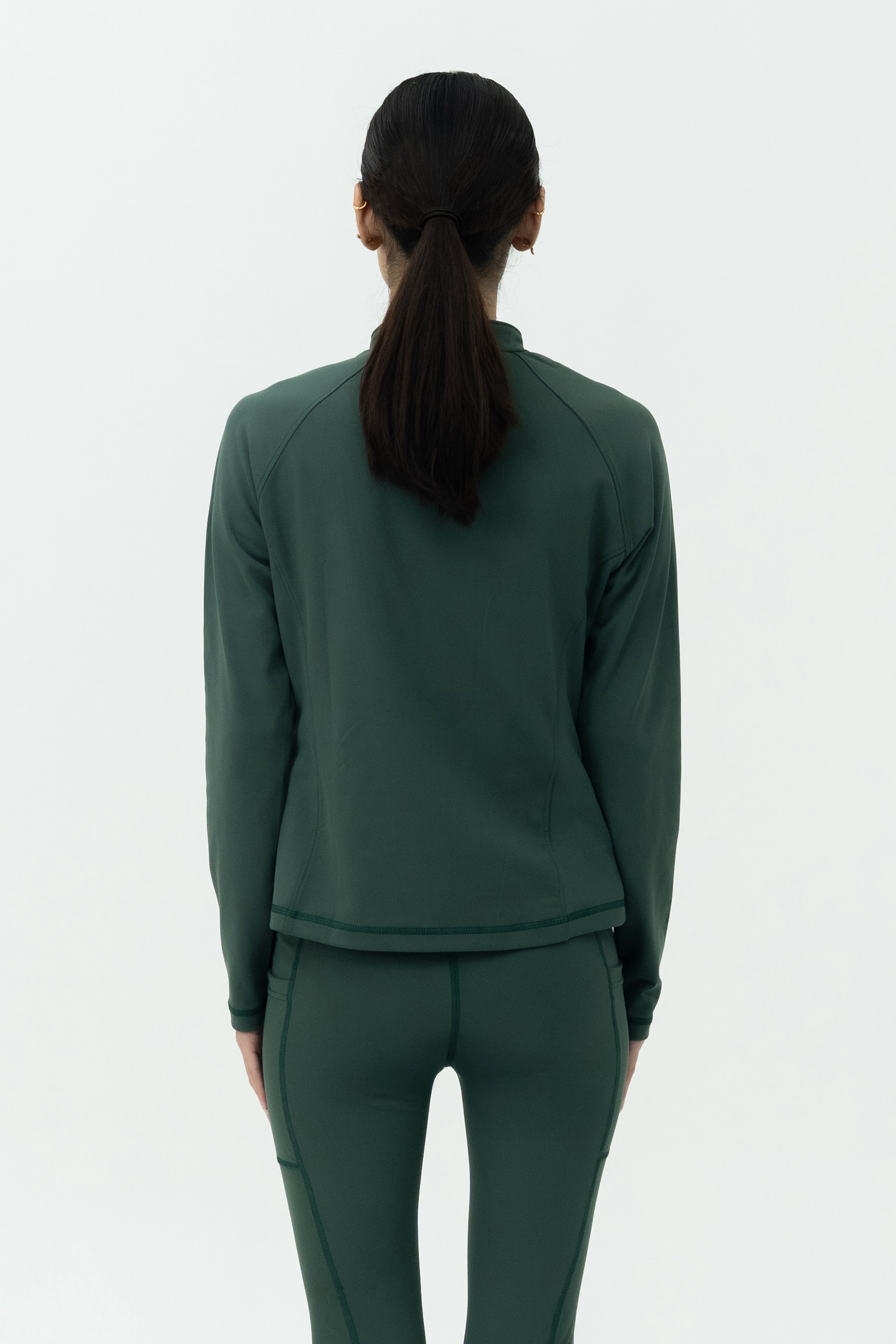 Crescendo Track Jacket - Vintage Green