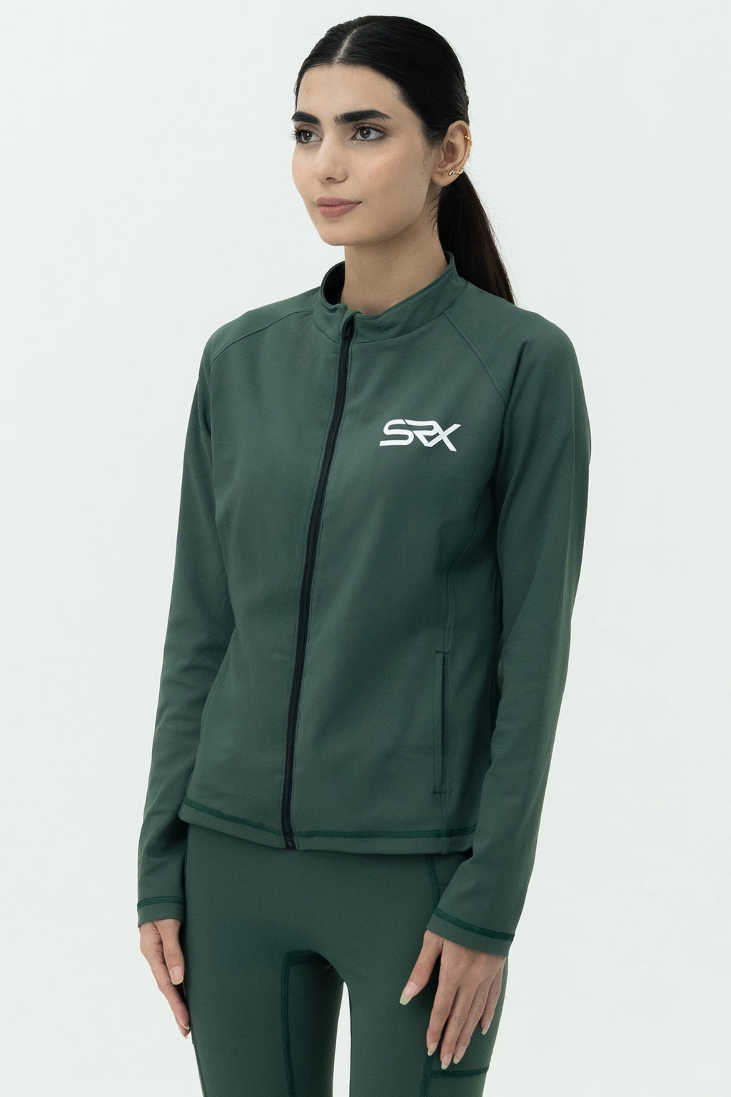 Crescendo Track Jacket - Vintage Green