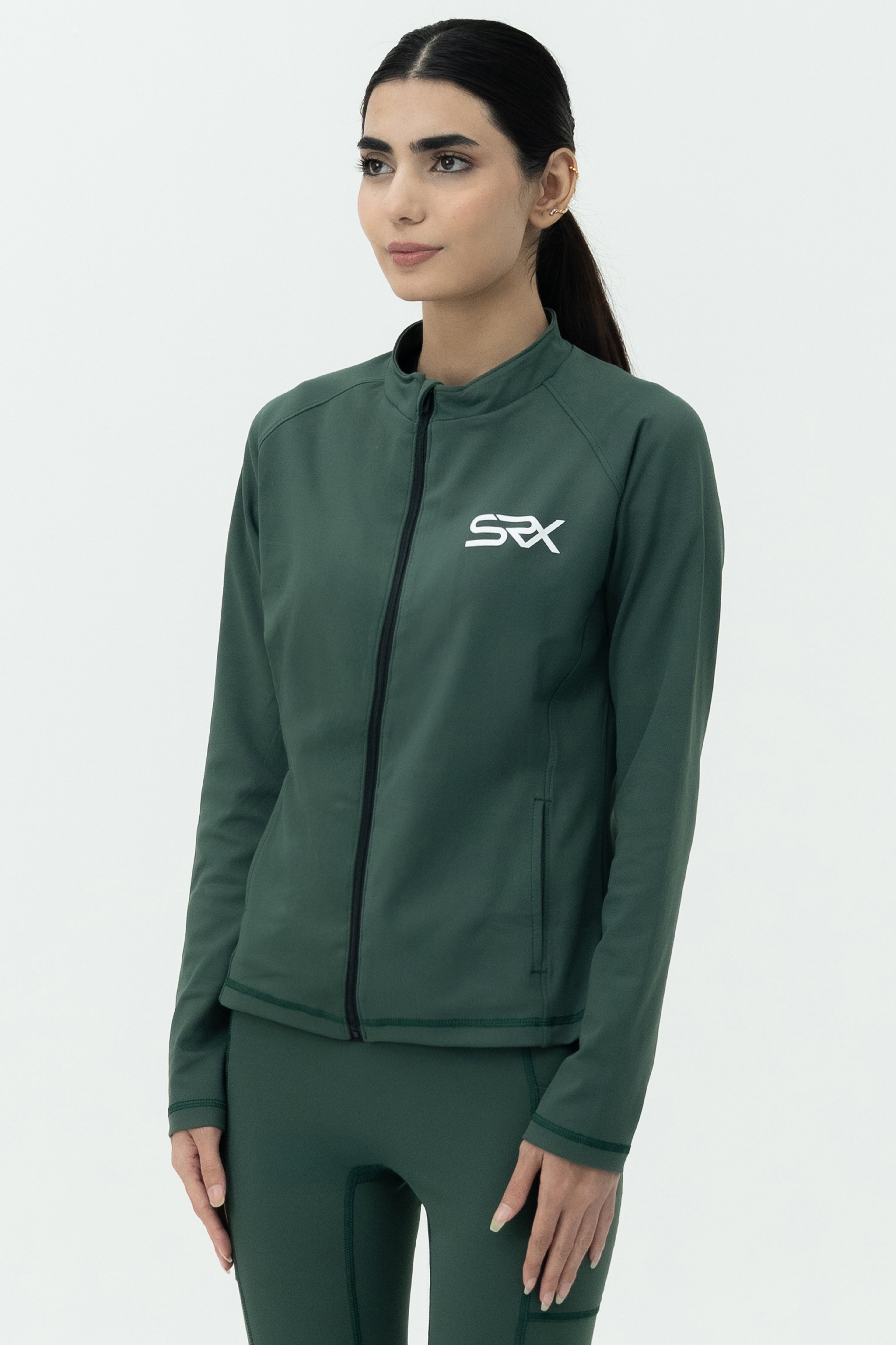 Crescendo Track Jacket - Vintage Green