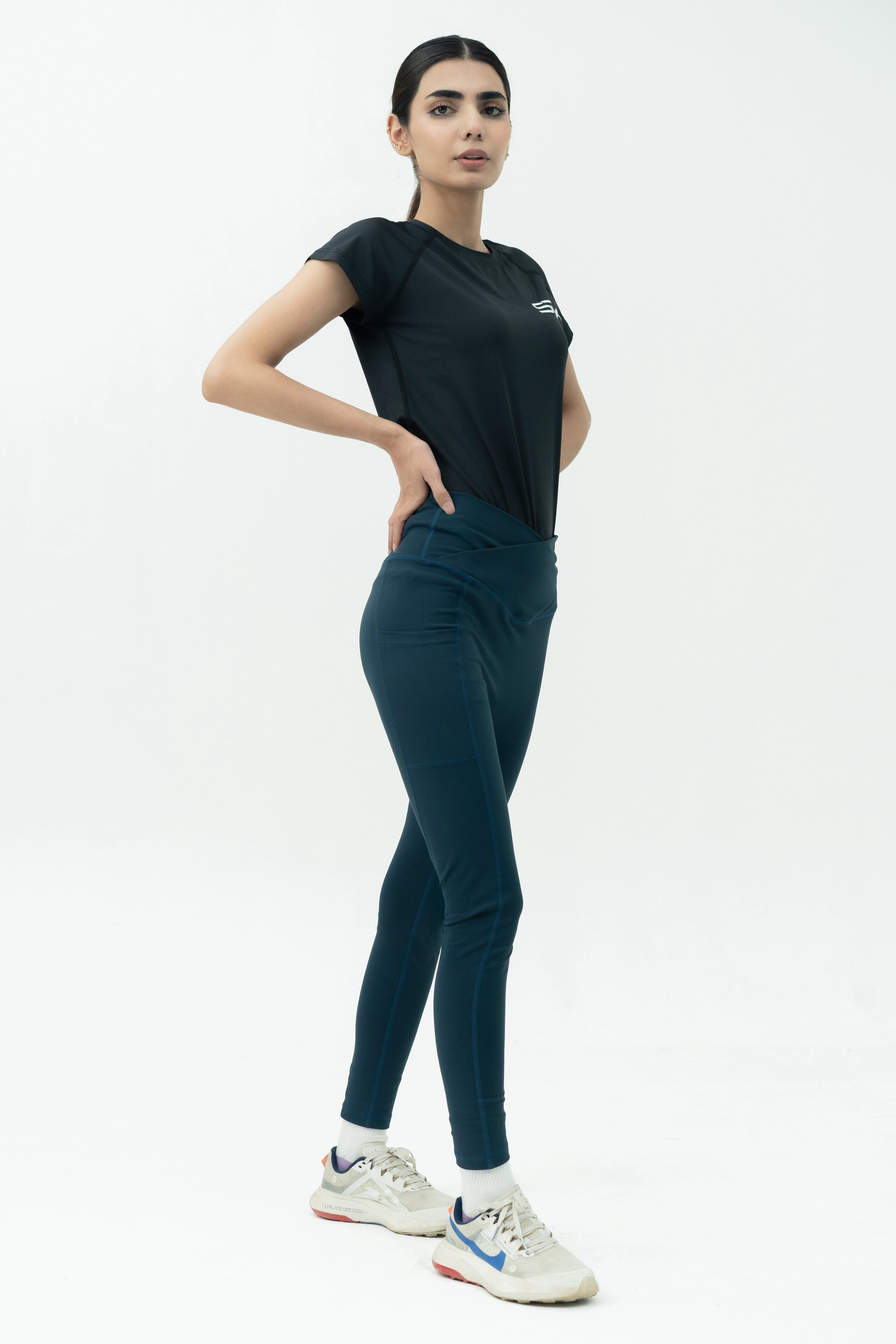 Ethereal Soft Leggings - Criss Cross Belt