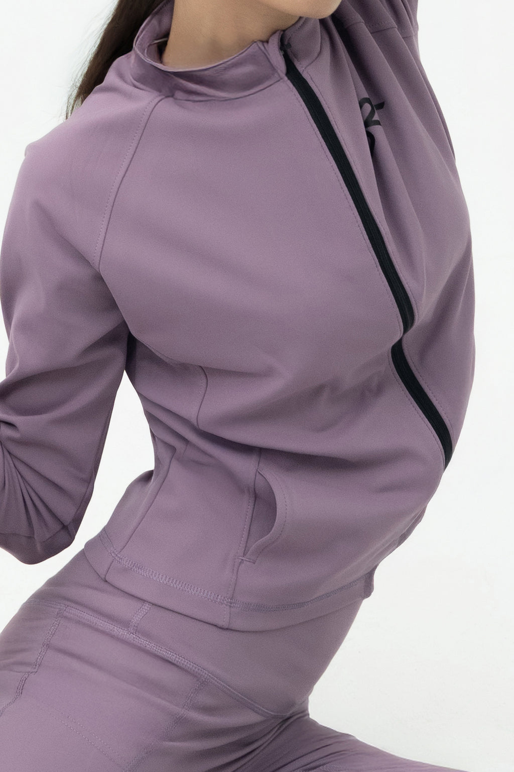 Crescendo Track Jacket - Violet Dust