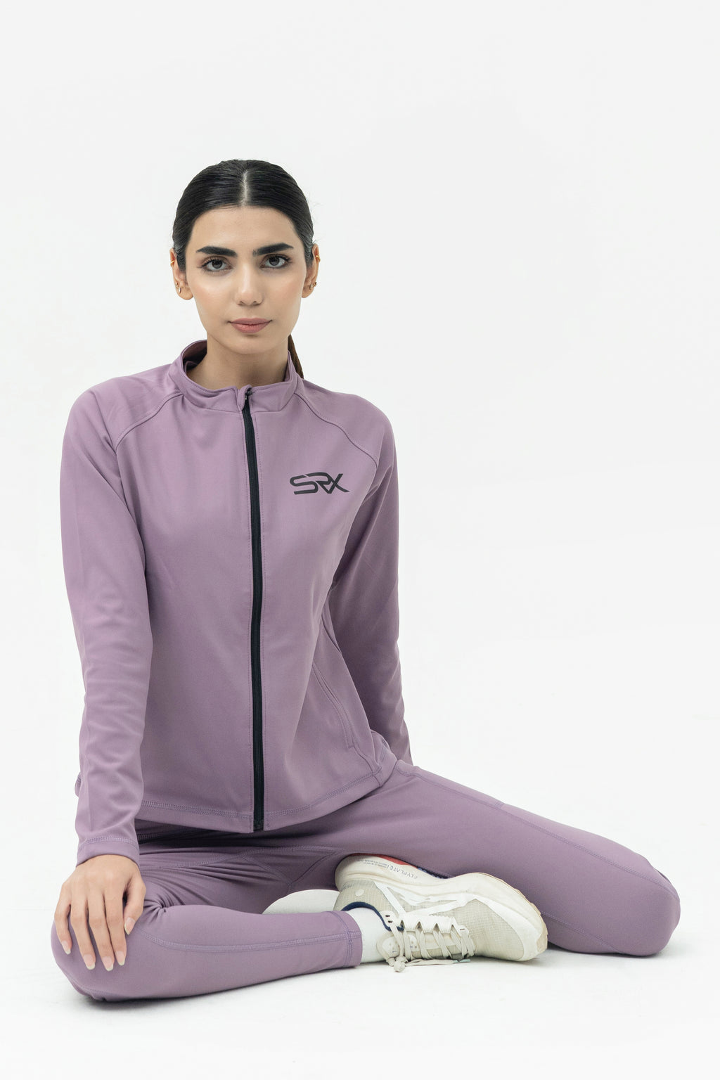 Crescendo Track Jacket - Violet Dust