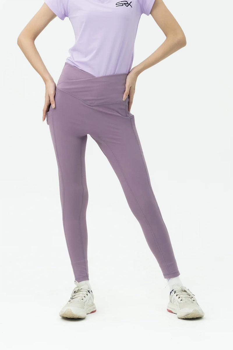 Ethereal Soft Leggings - Criss Cross Belt