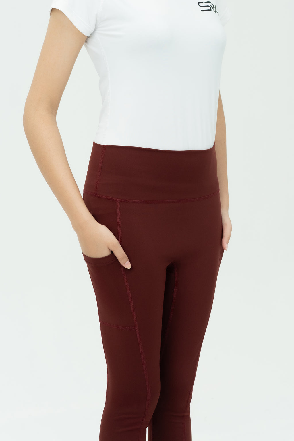 Ethereal Soft Leggings - Straight Belt
