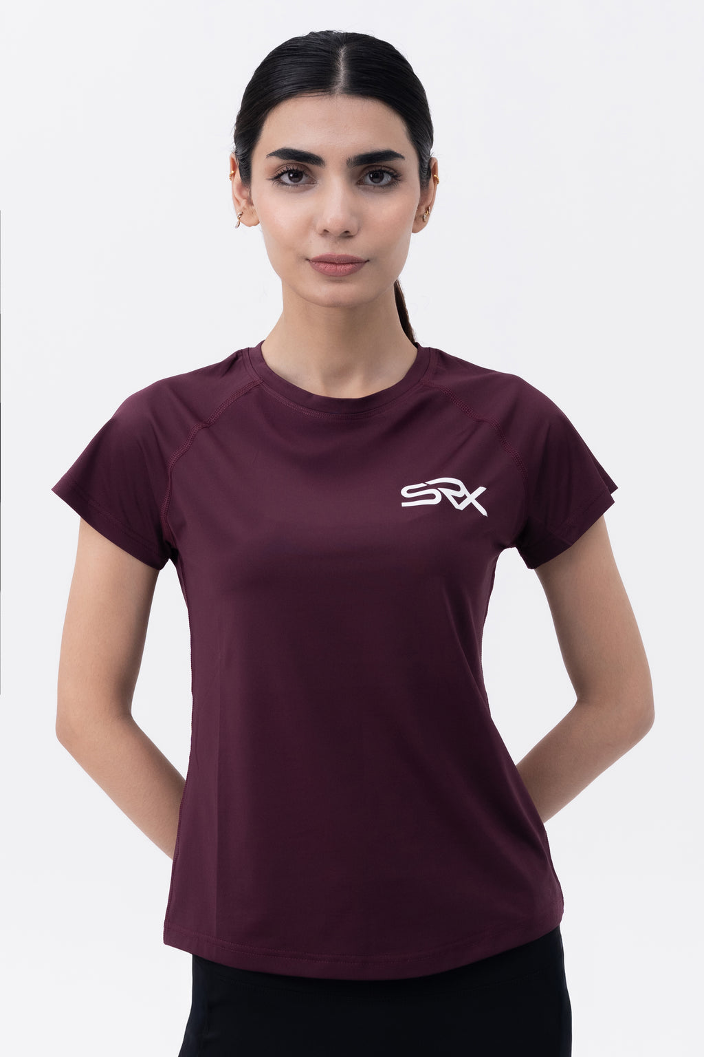 Slim Fit T-Shirt - Sayer Dark Plum