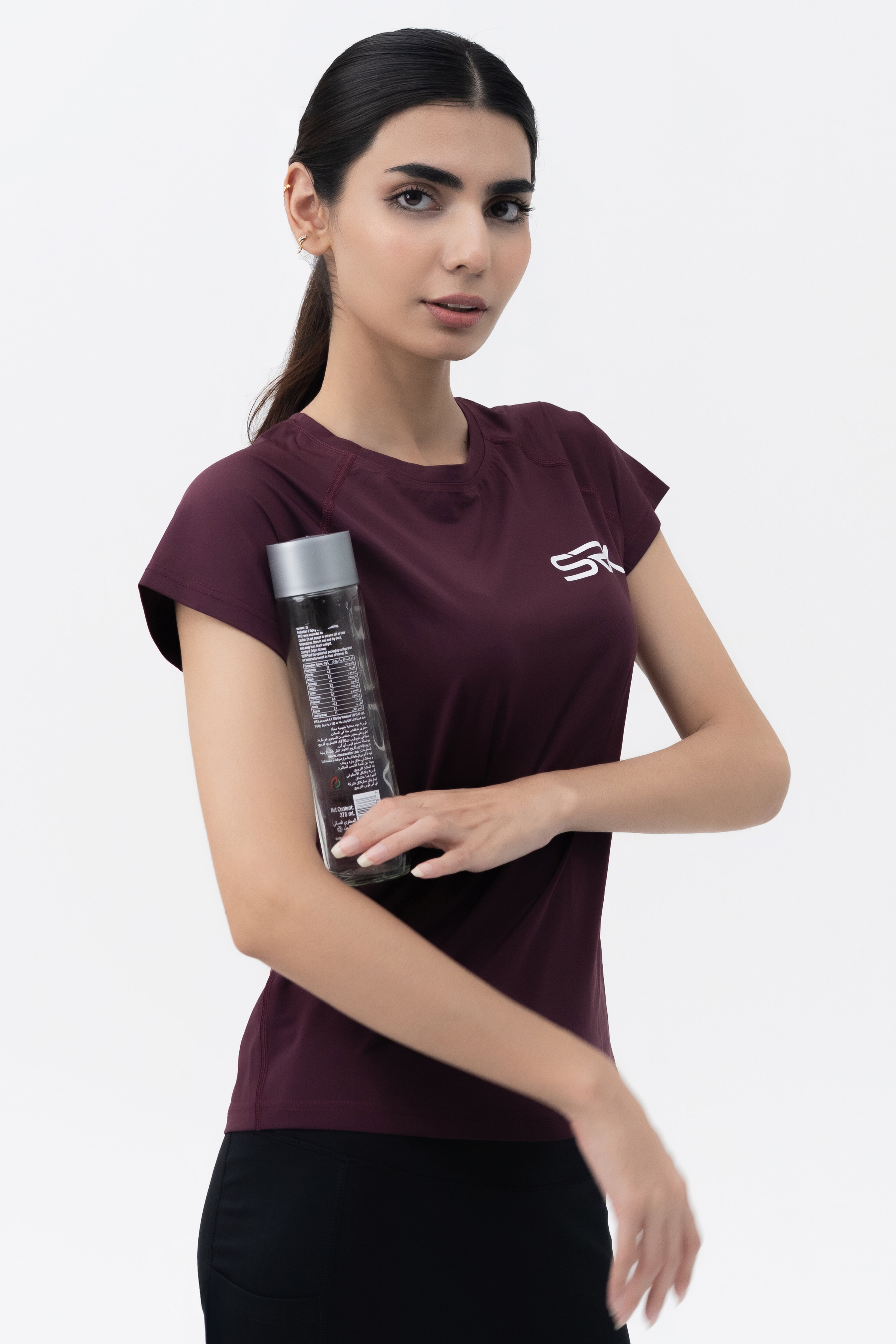 Slim Fit T-Shirt - Sayer Dark Plum