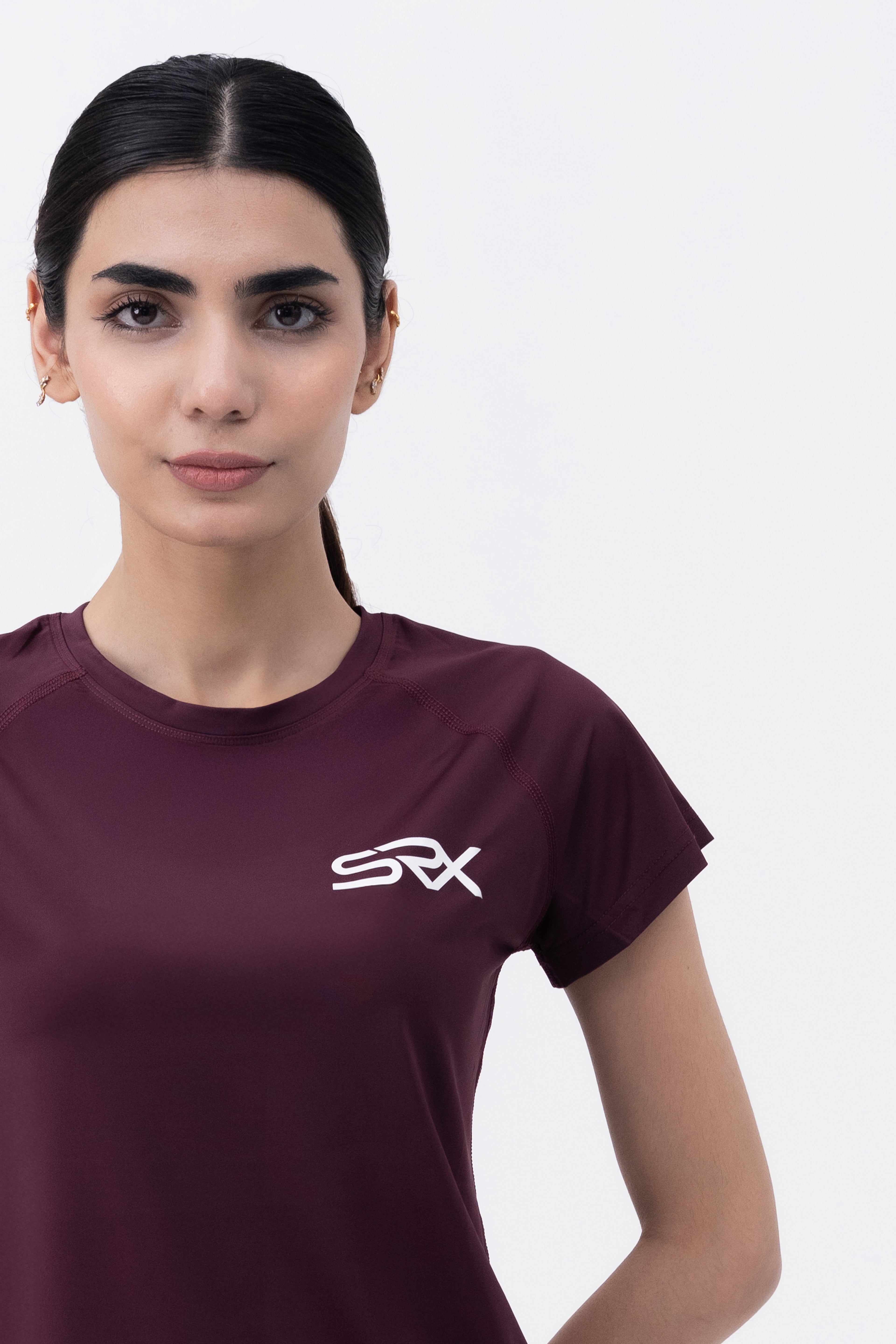 Slim Fit T-Shirt - Sayer Dark Plum