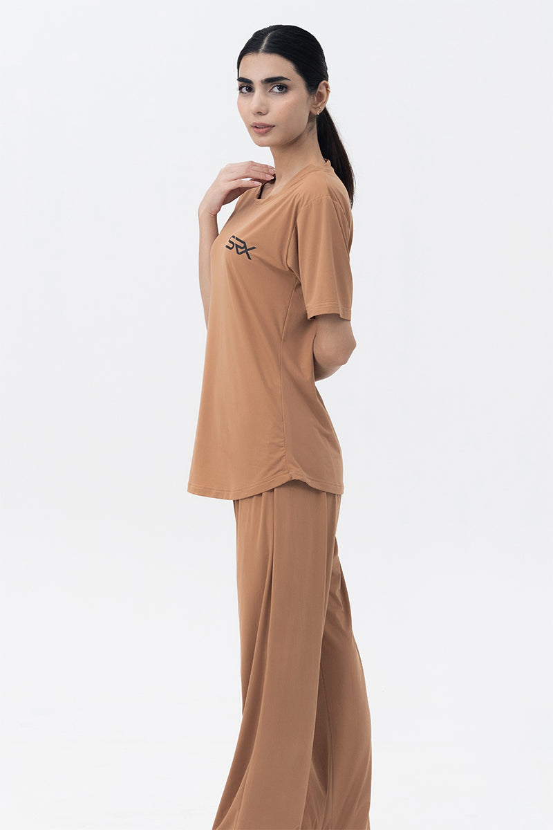 Buttery Soft Lounge Wear Set - Toffee