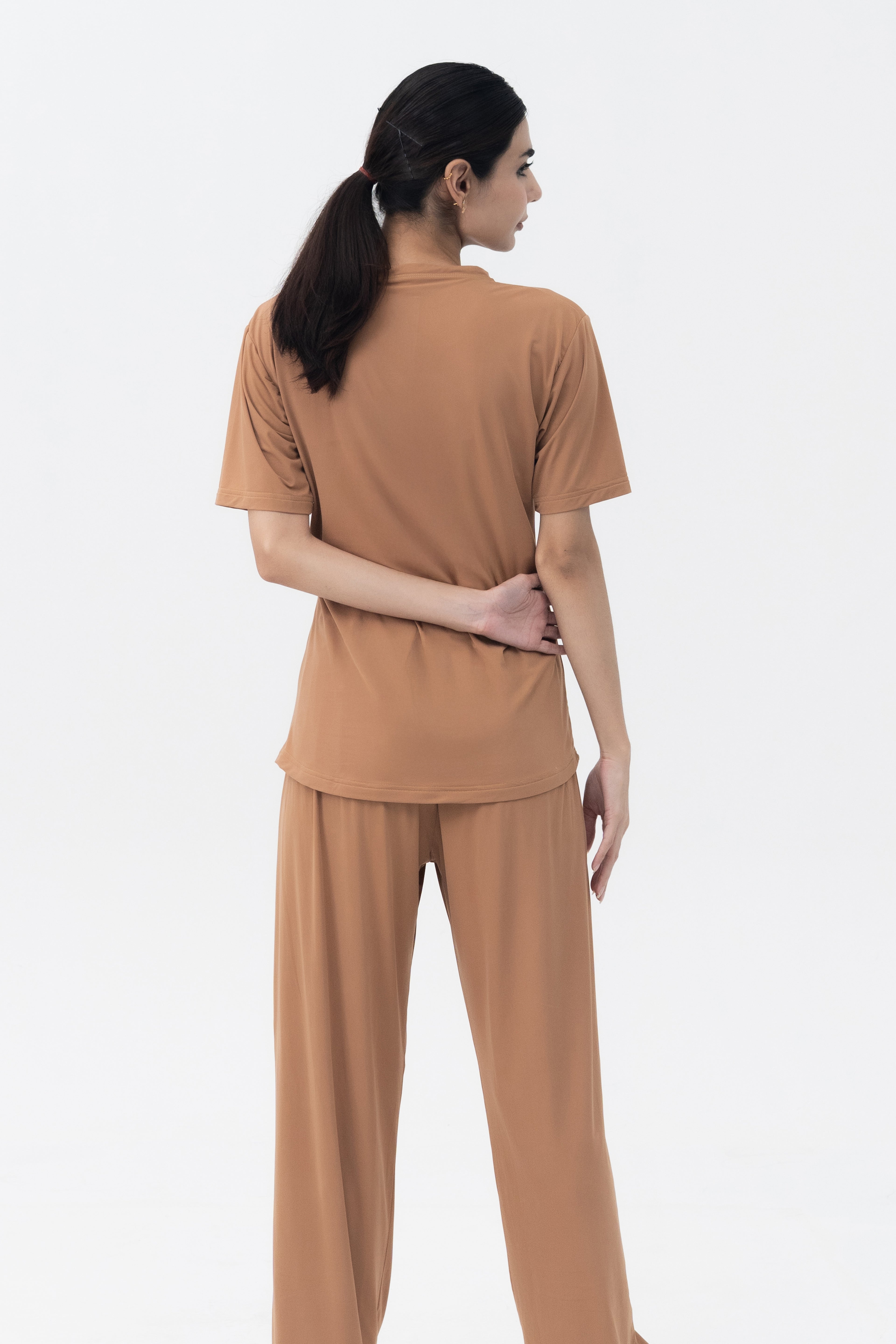 Buttery Soft Lounge Wear Set - Toffee