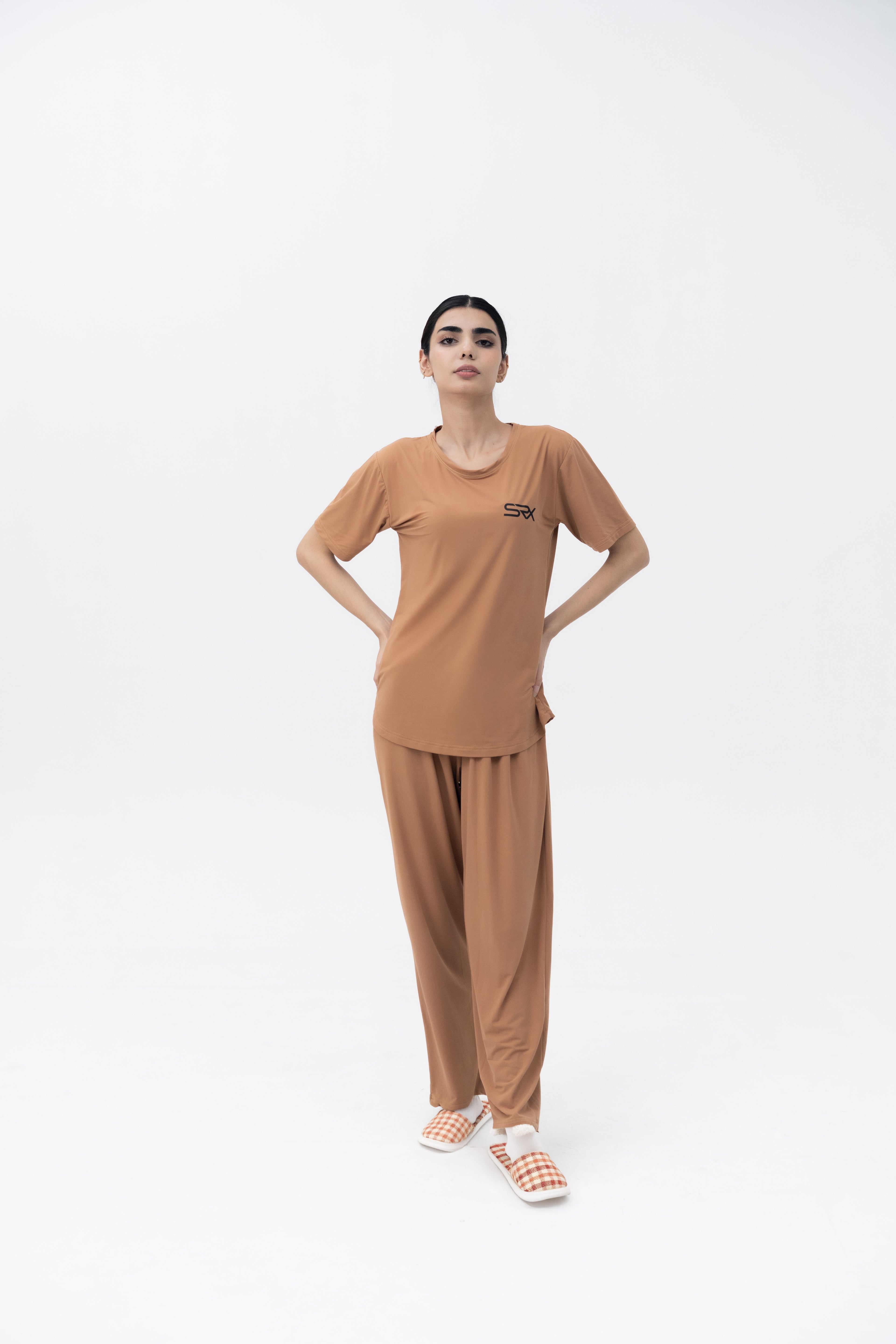 Buttery Soft Lounge Wear Set - Toffee