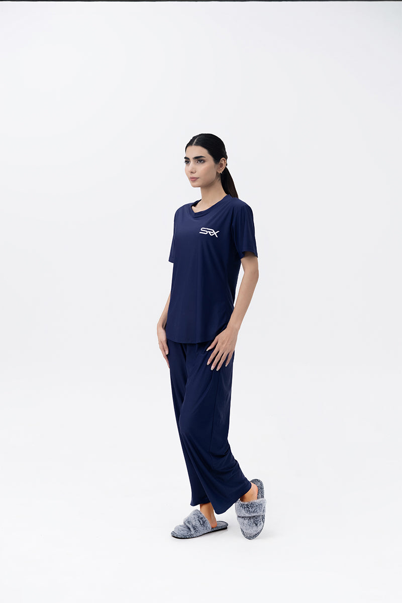 Buttery Soft Lounge Wear Set - Navy
