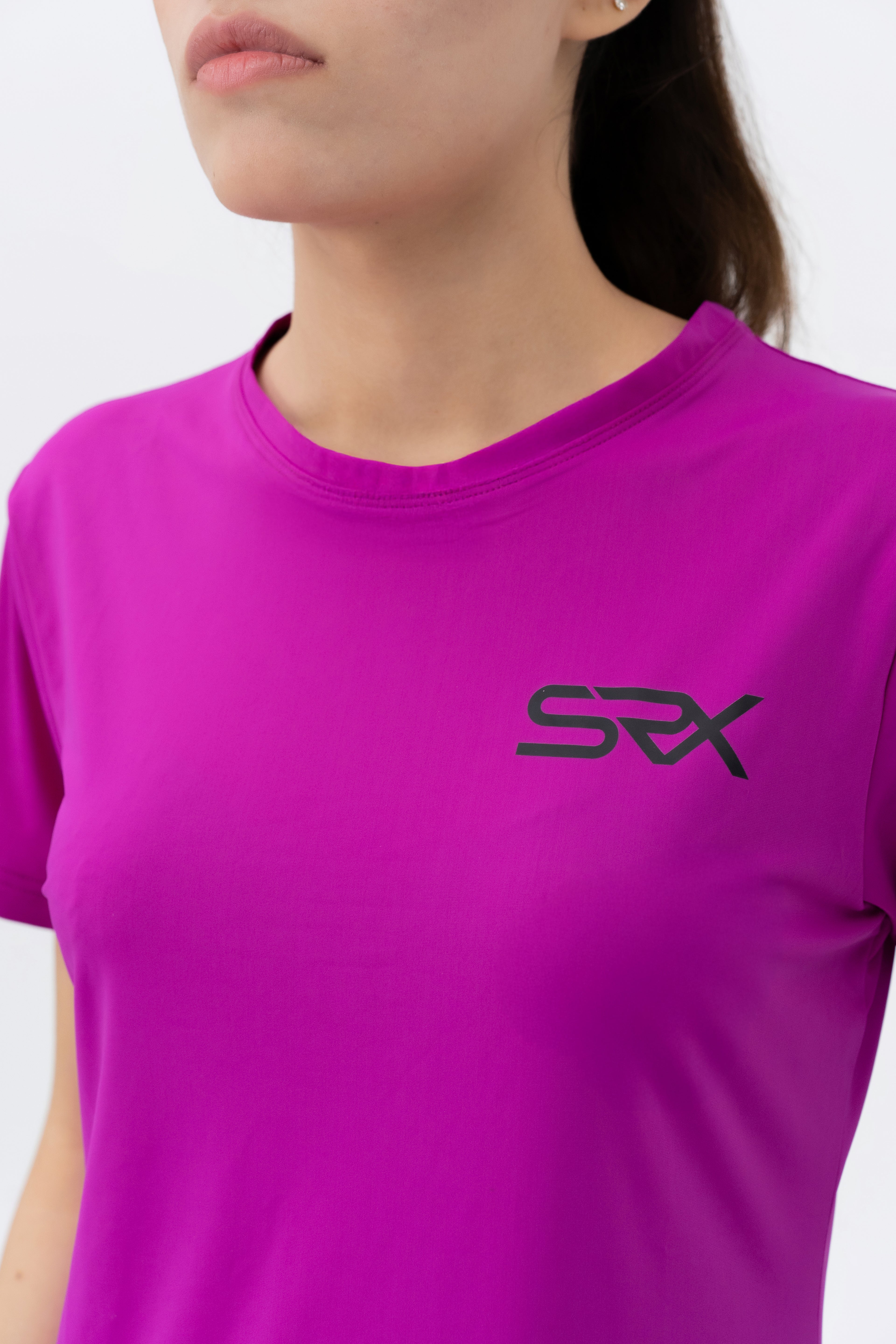 Regular Fit T-Shirt - Dark Fuchsia