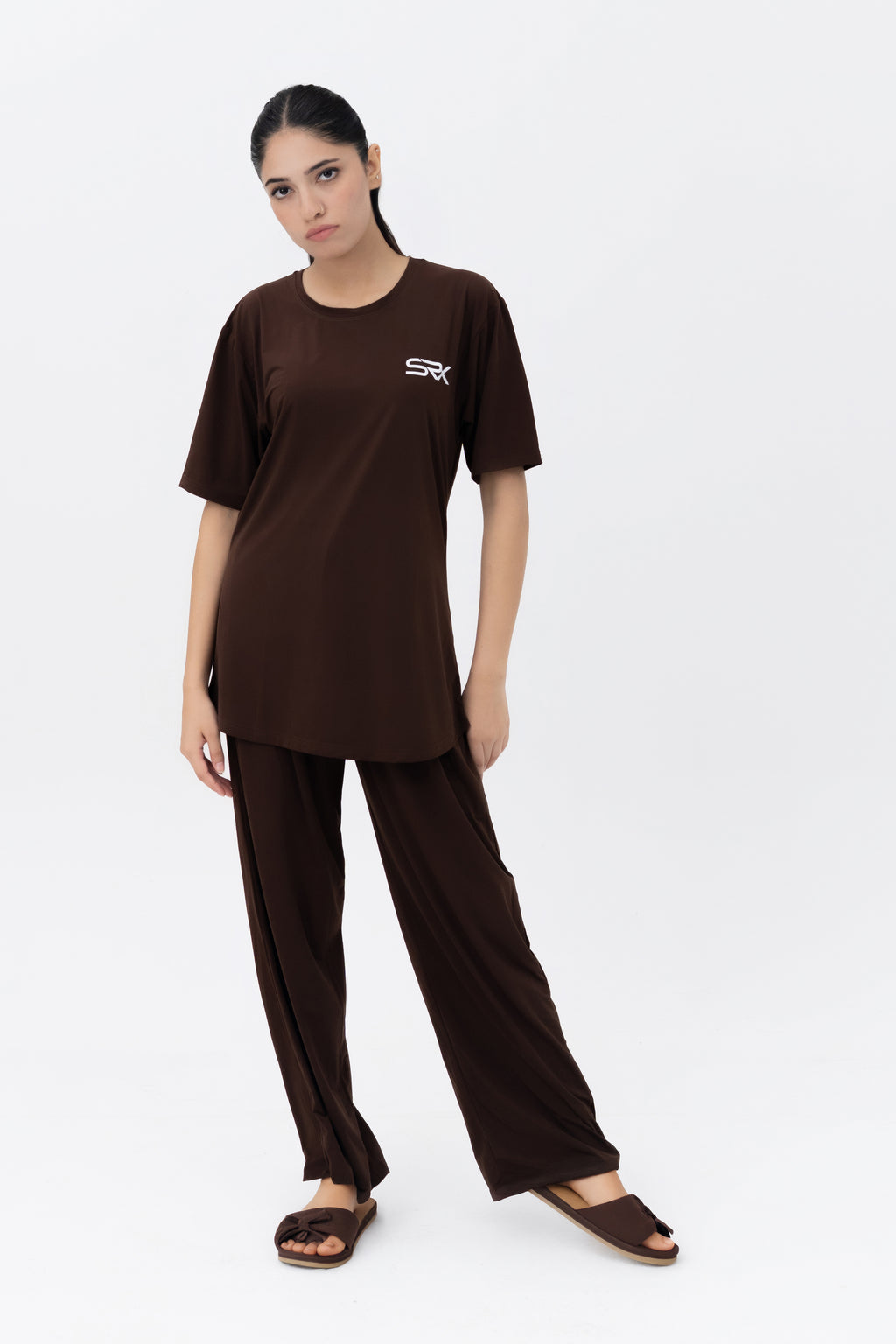 Buttery Soft Lounge Wear Set - Brown