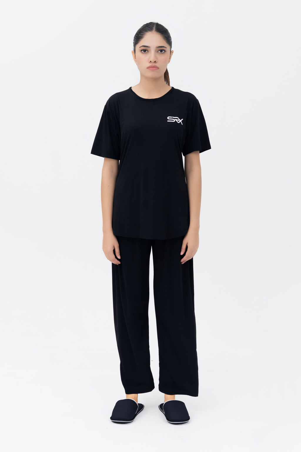 Buttery Soft Lounge Wear Set - Black