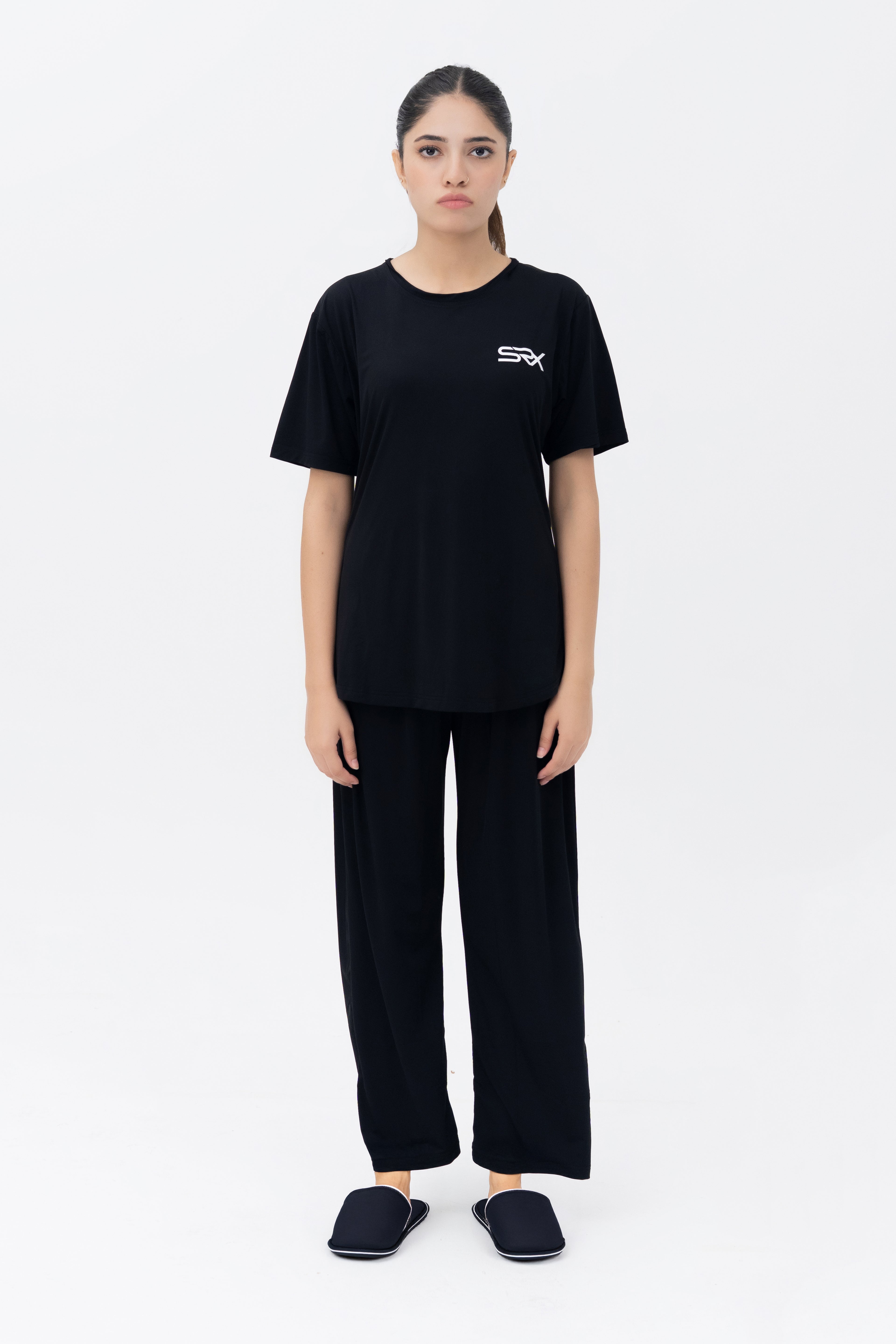 Buttery Soft Lounge Wear Set - Black