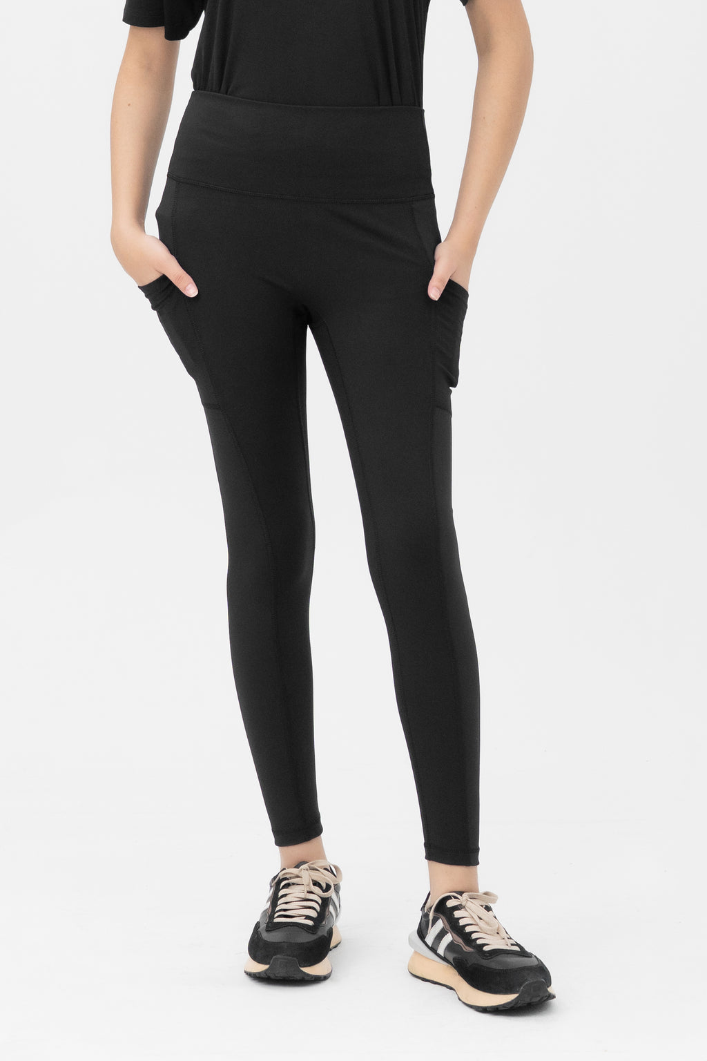 Ethereal Soft Leggings - Straight Belt