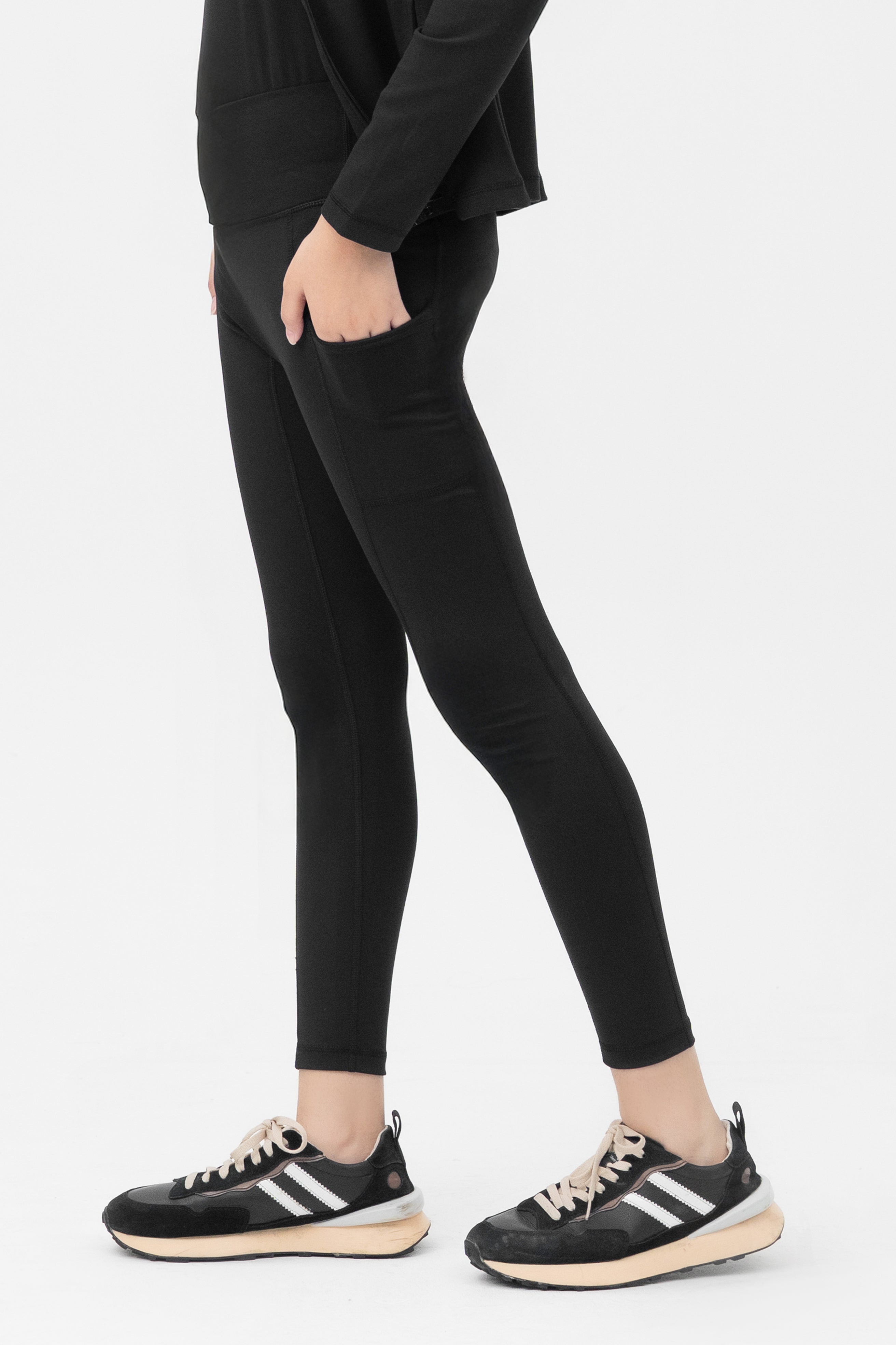 Ethereal Soft Leggings - Straight Belt