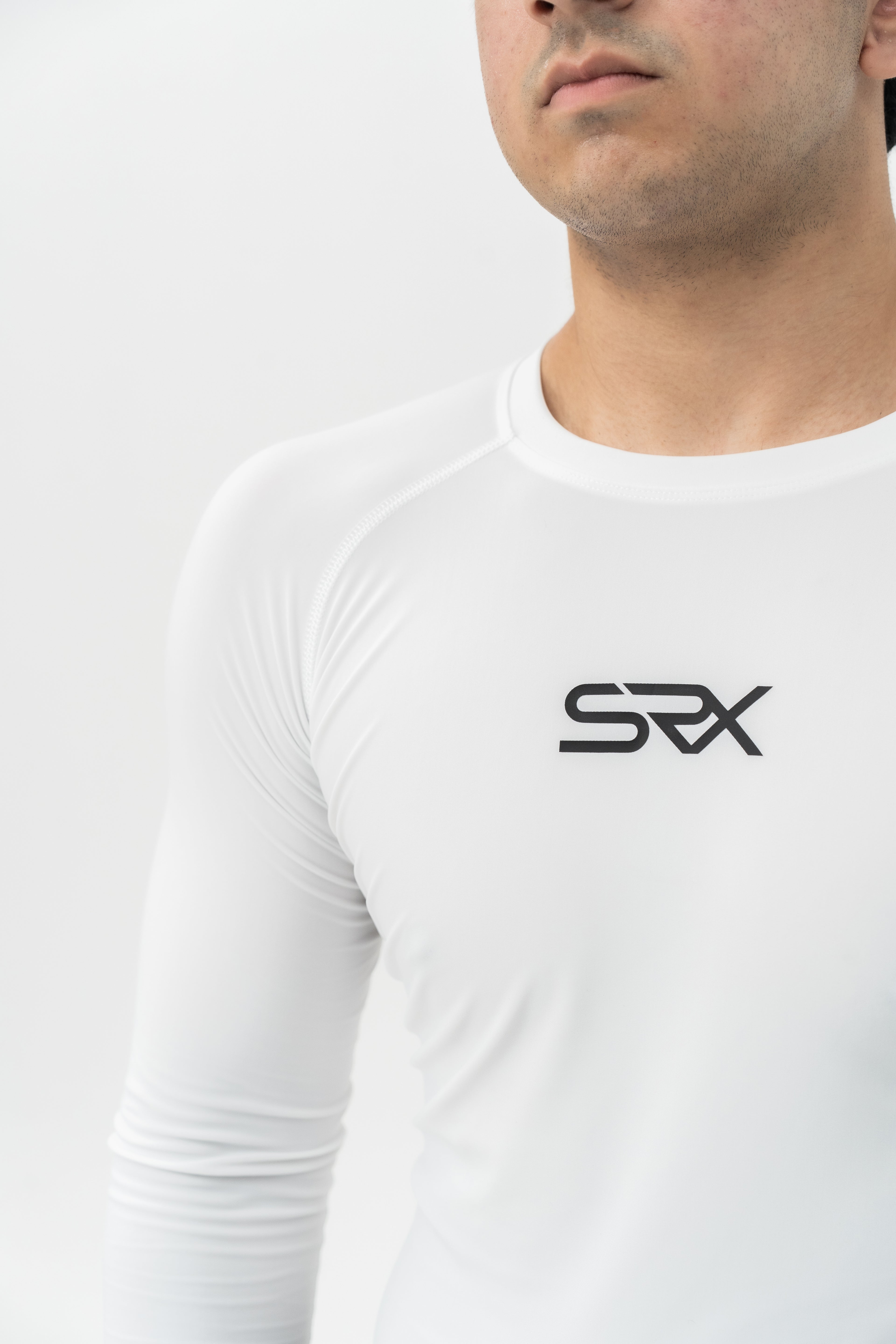 Full-Sleeves Compression - White