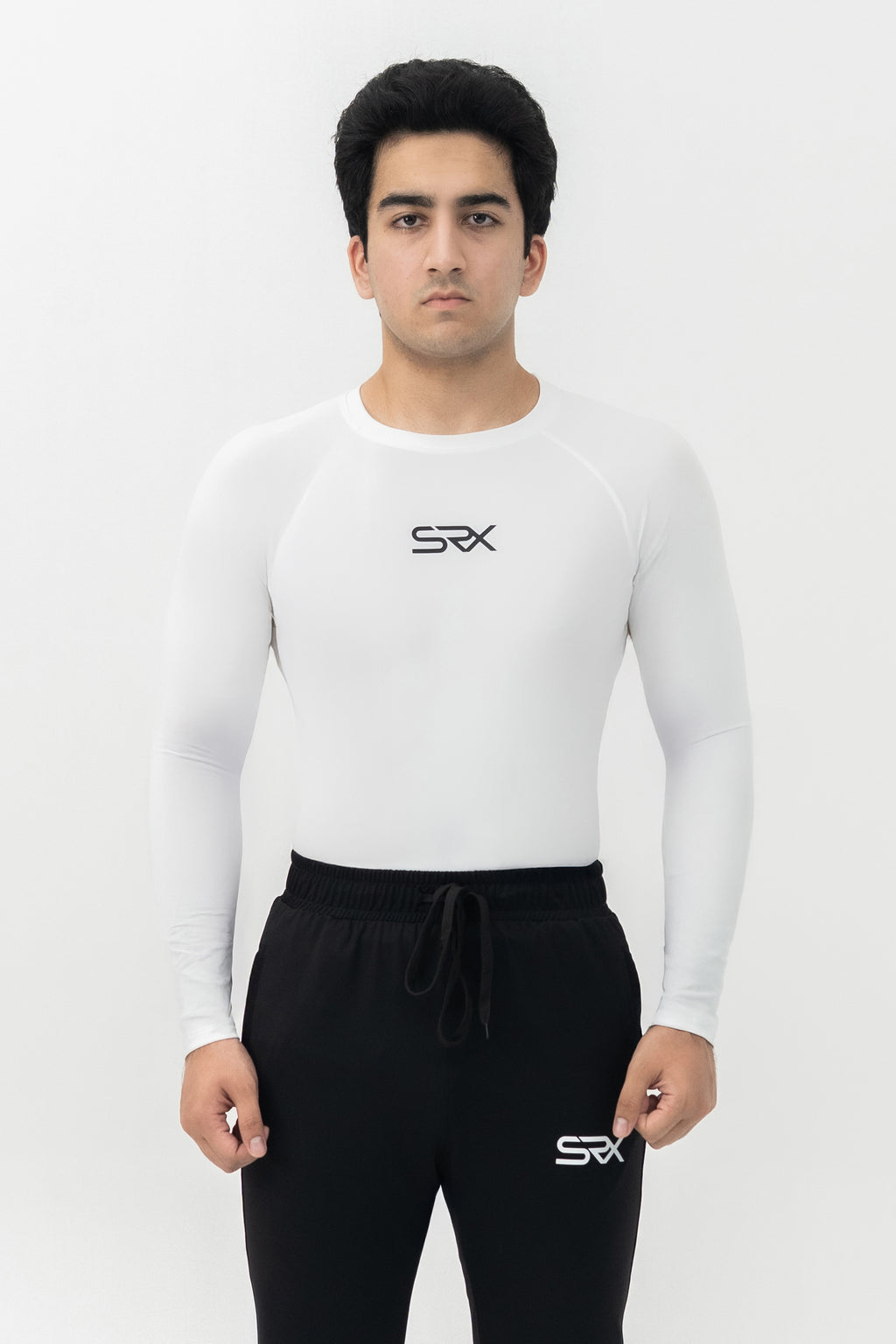Full-Sleeves Compression - White