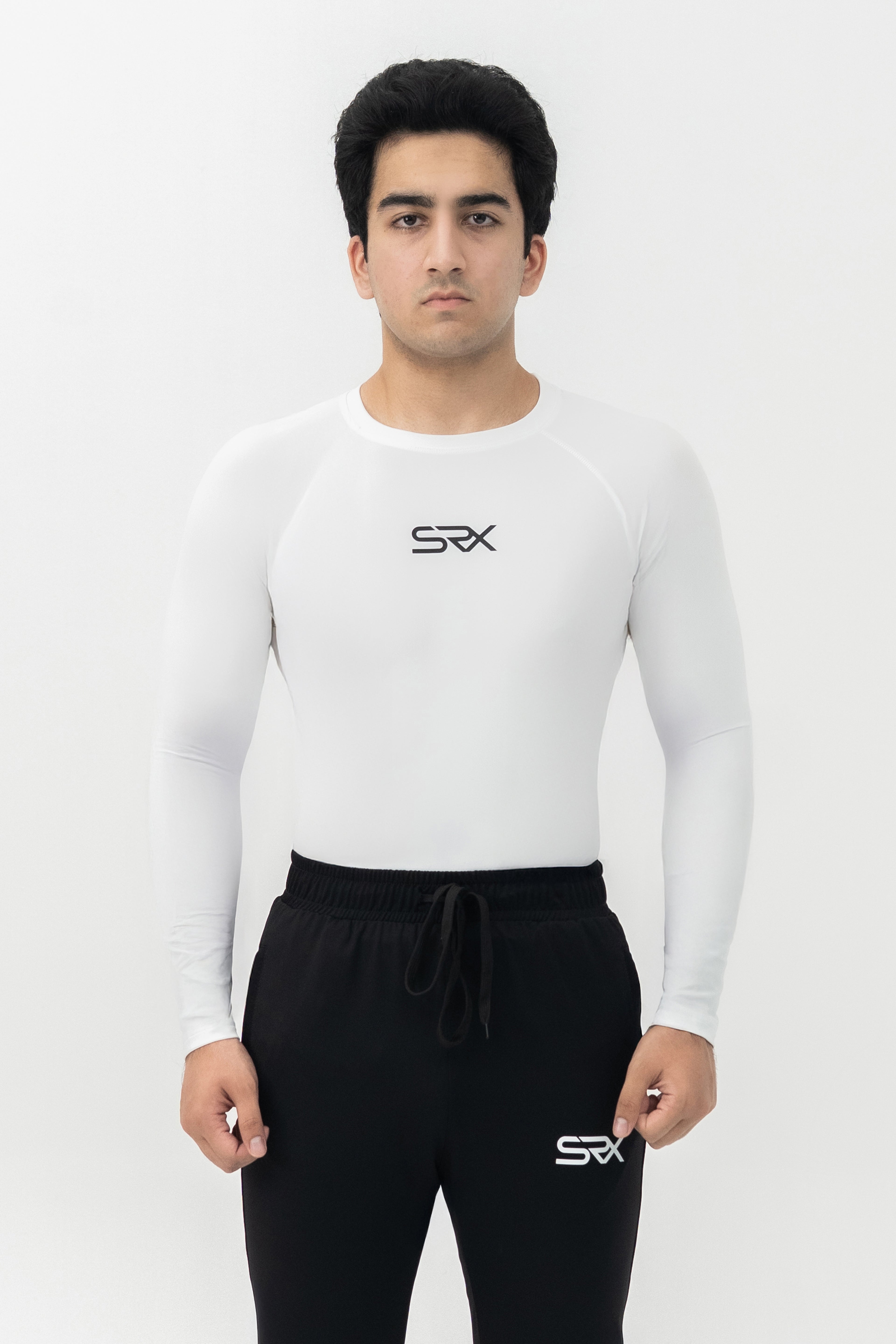 Full-Sleeves Compression - White