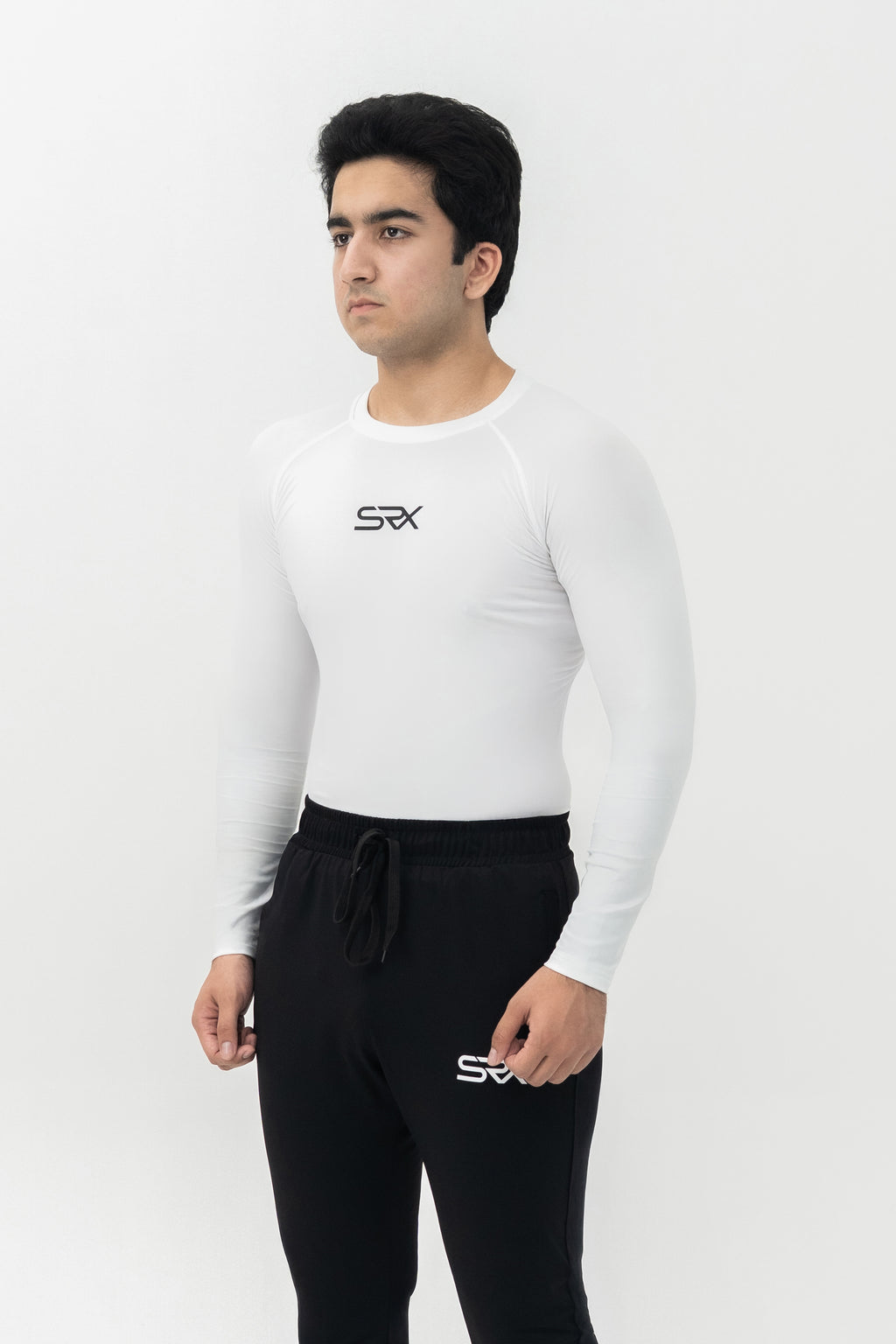 Full-Sleeves Compression - White