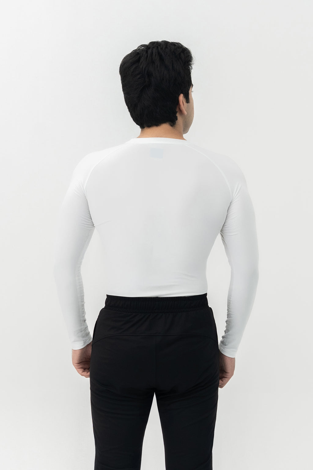 Full-Sleeves Compression - White