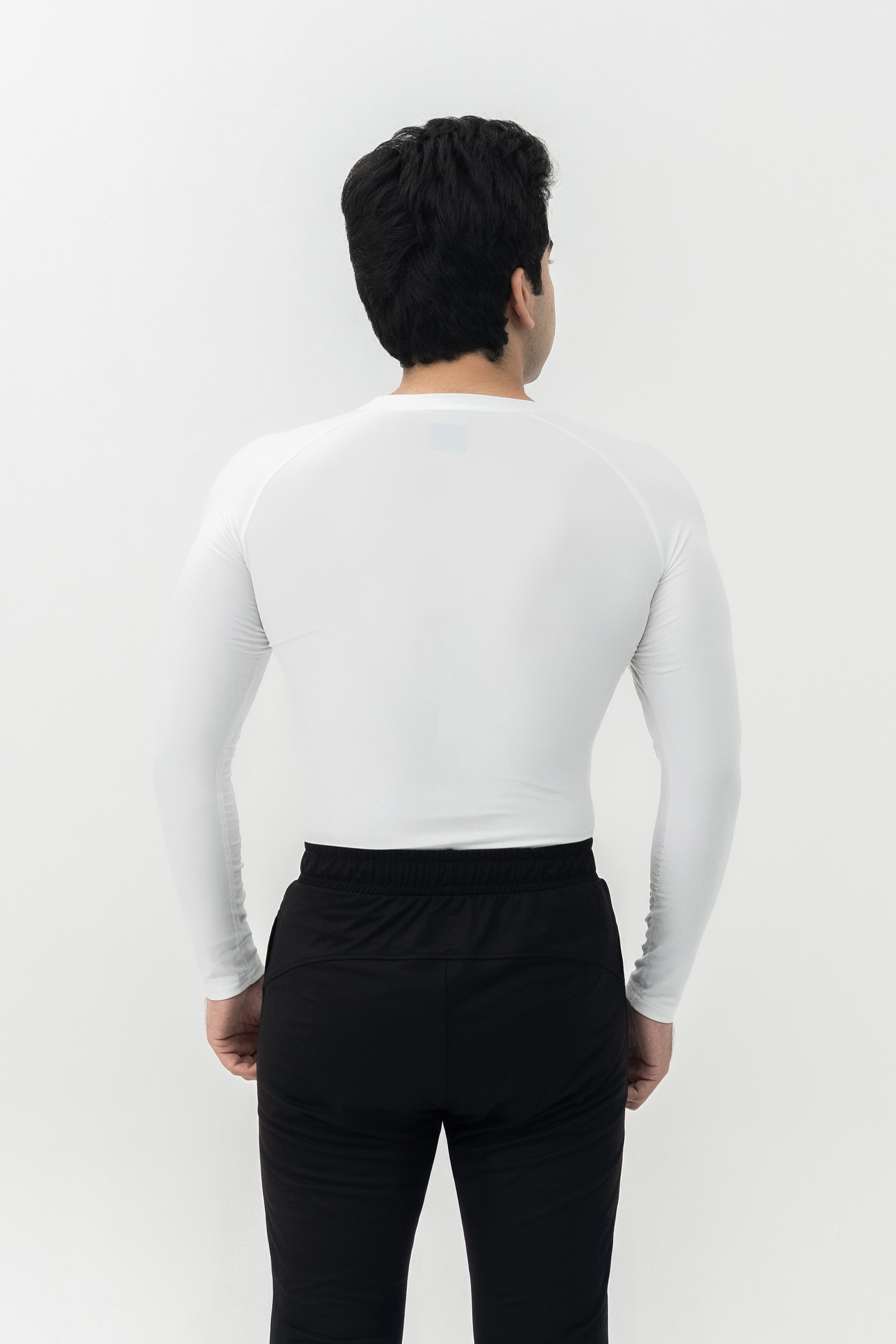 Full-Sleeves Compression - White