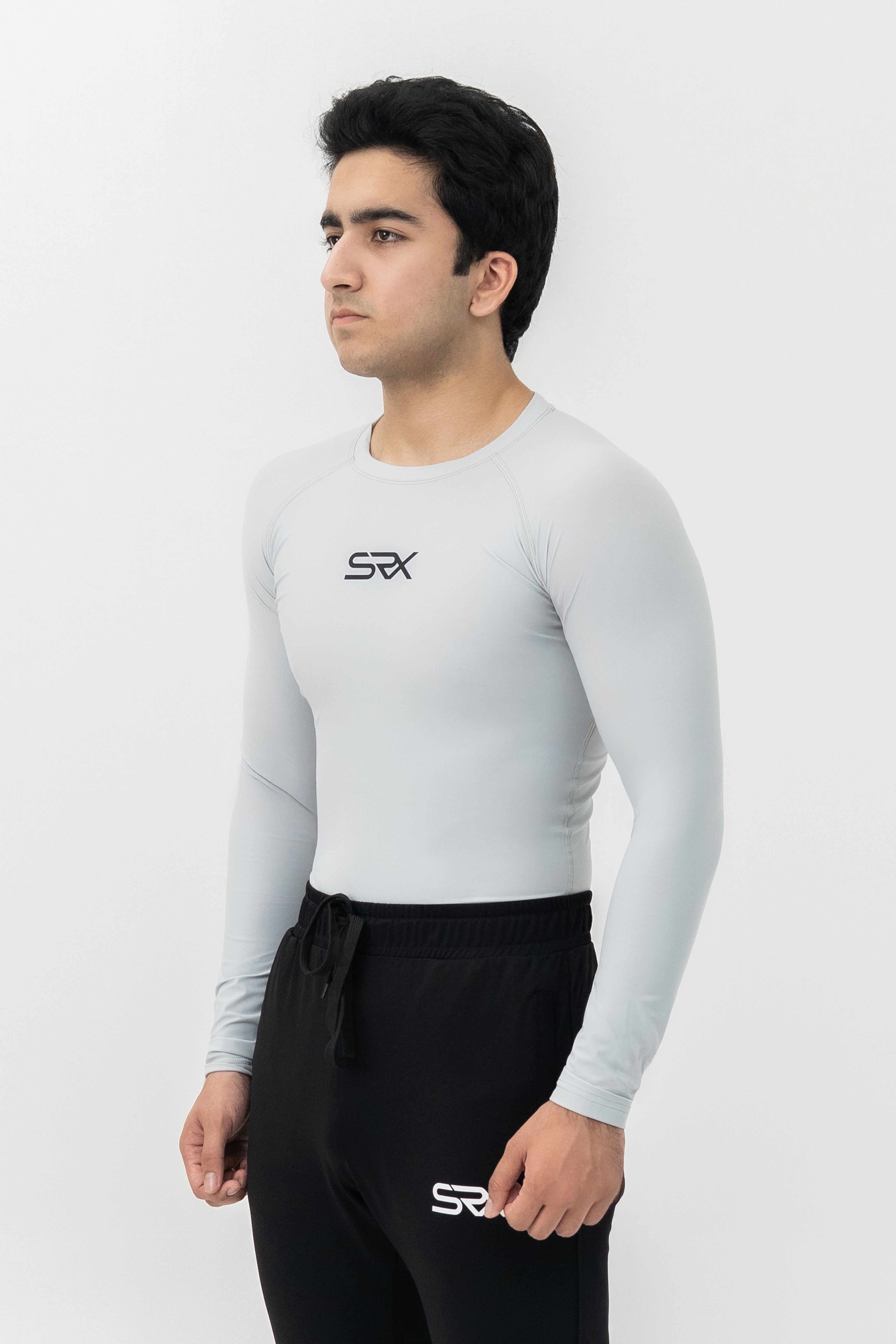 Full-Sleeves Compression - Sliver Grey