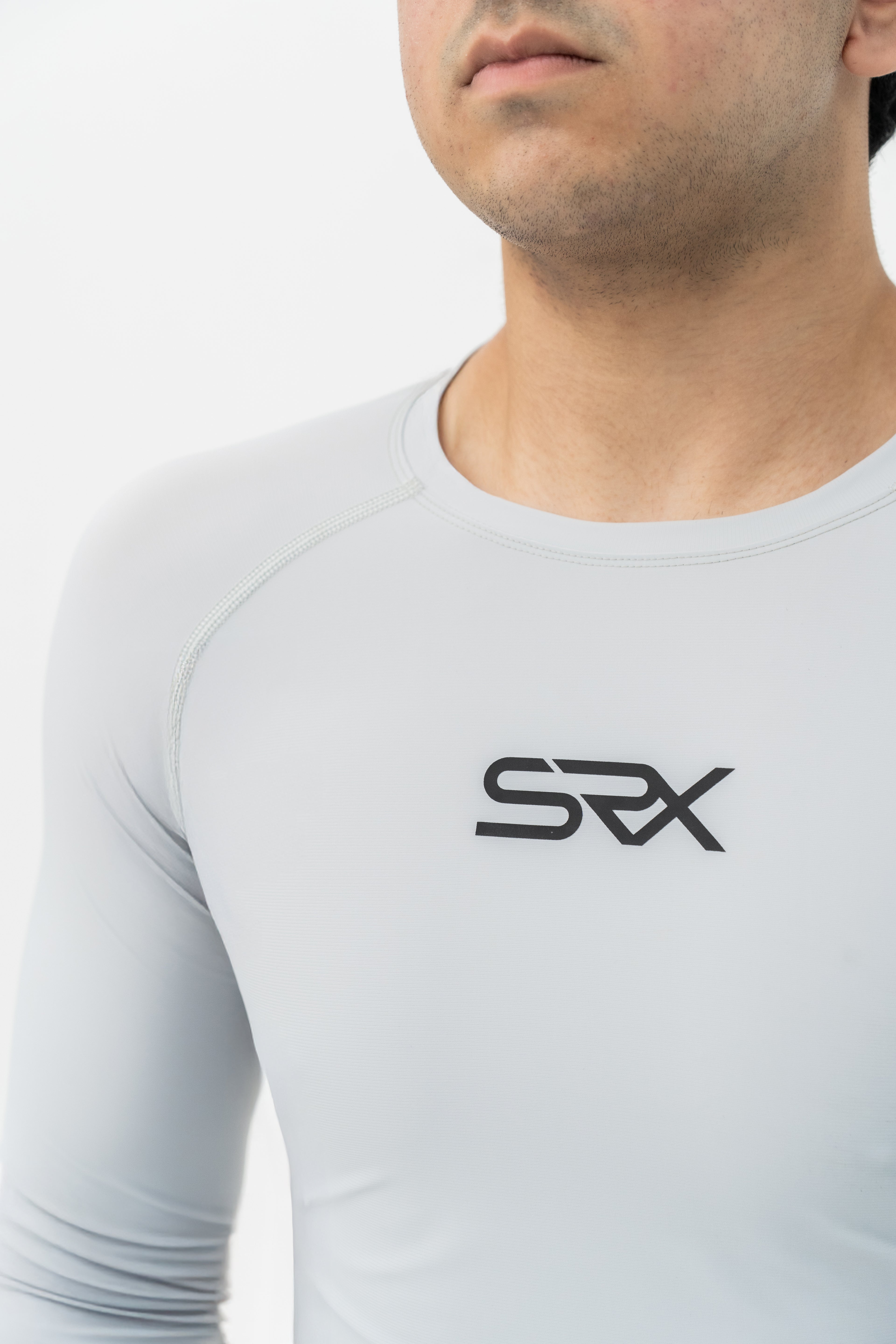 Full-Sleeves Compression - Sliver Grey