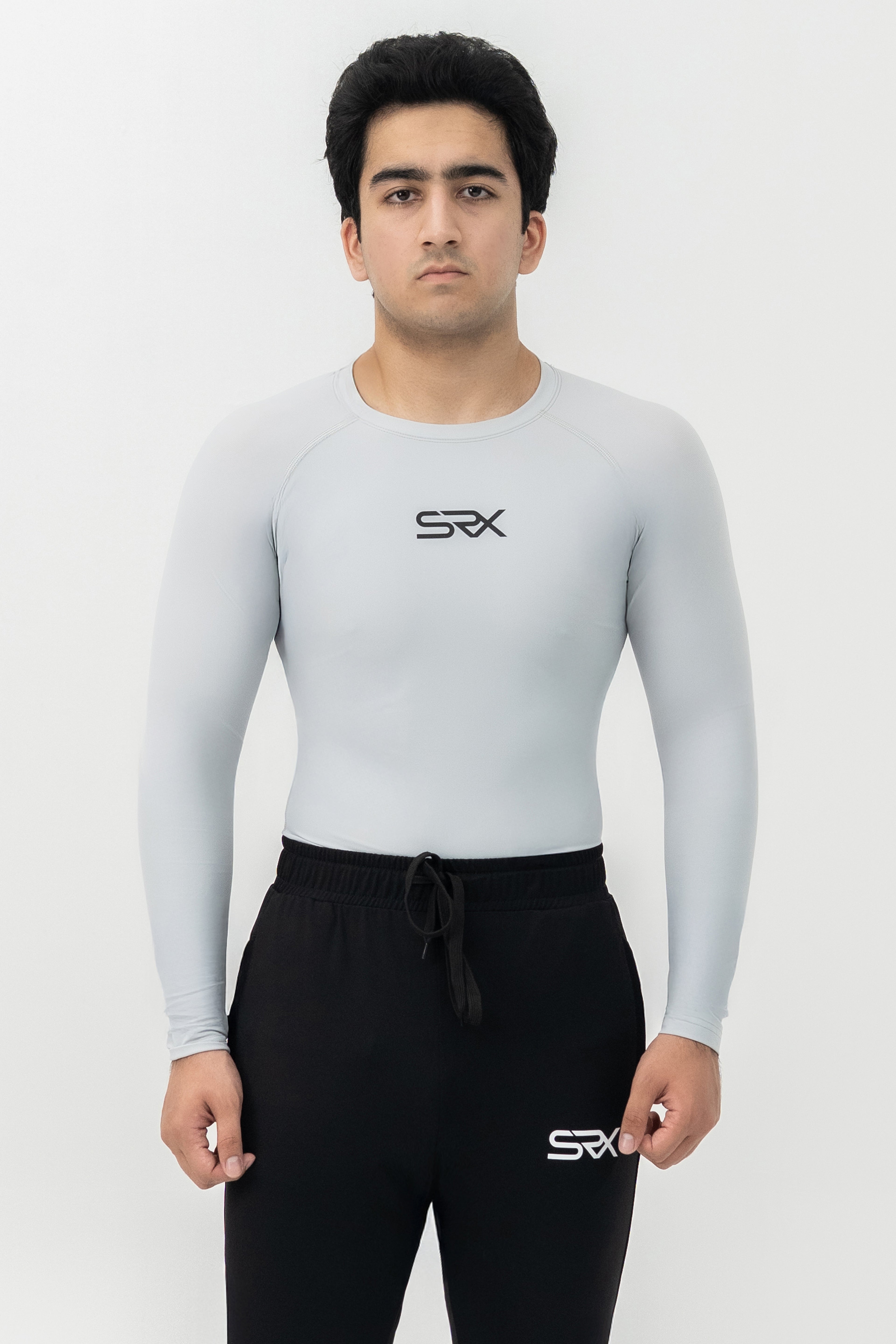 Full-Sleeves Compression - Sliver Grey
