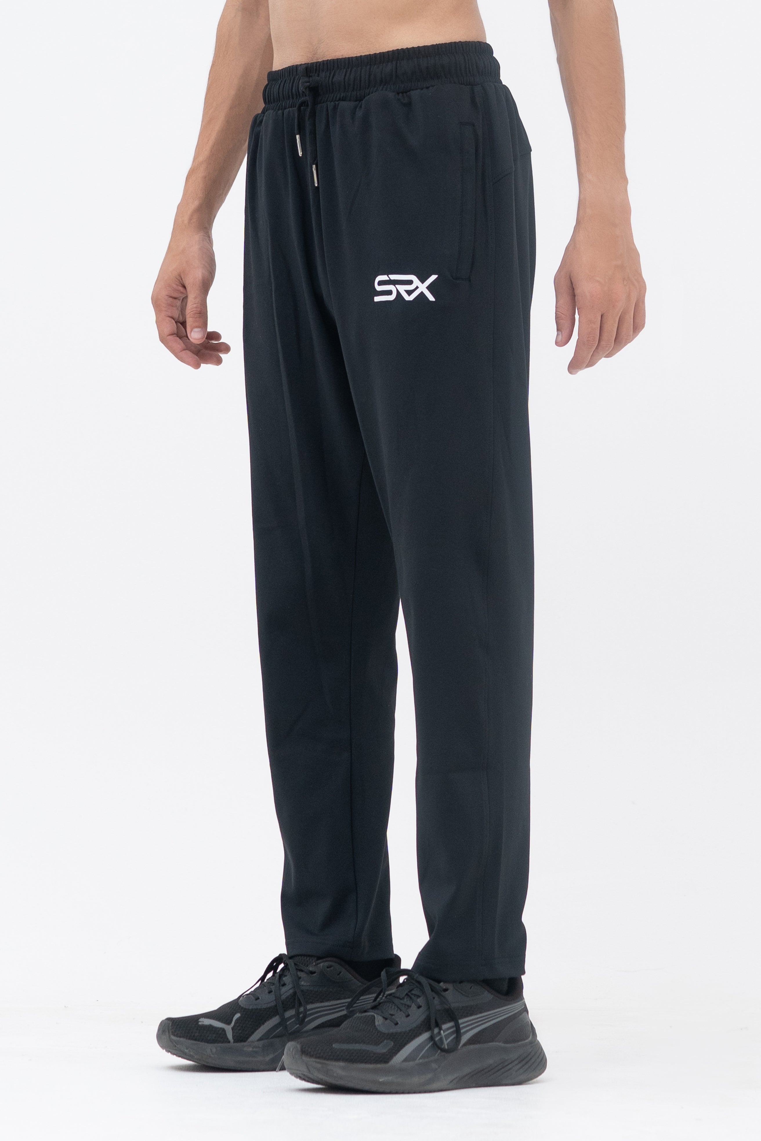 Crescendo Track Trouser - Midnight Black