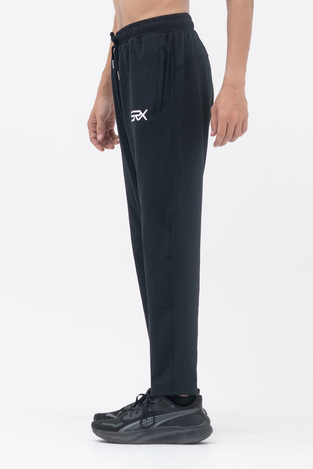 Crescendo Track Trouser - Midnight Black