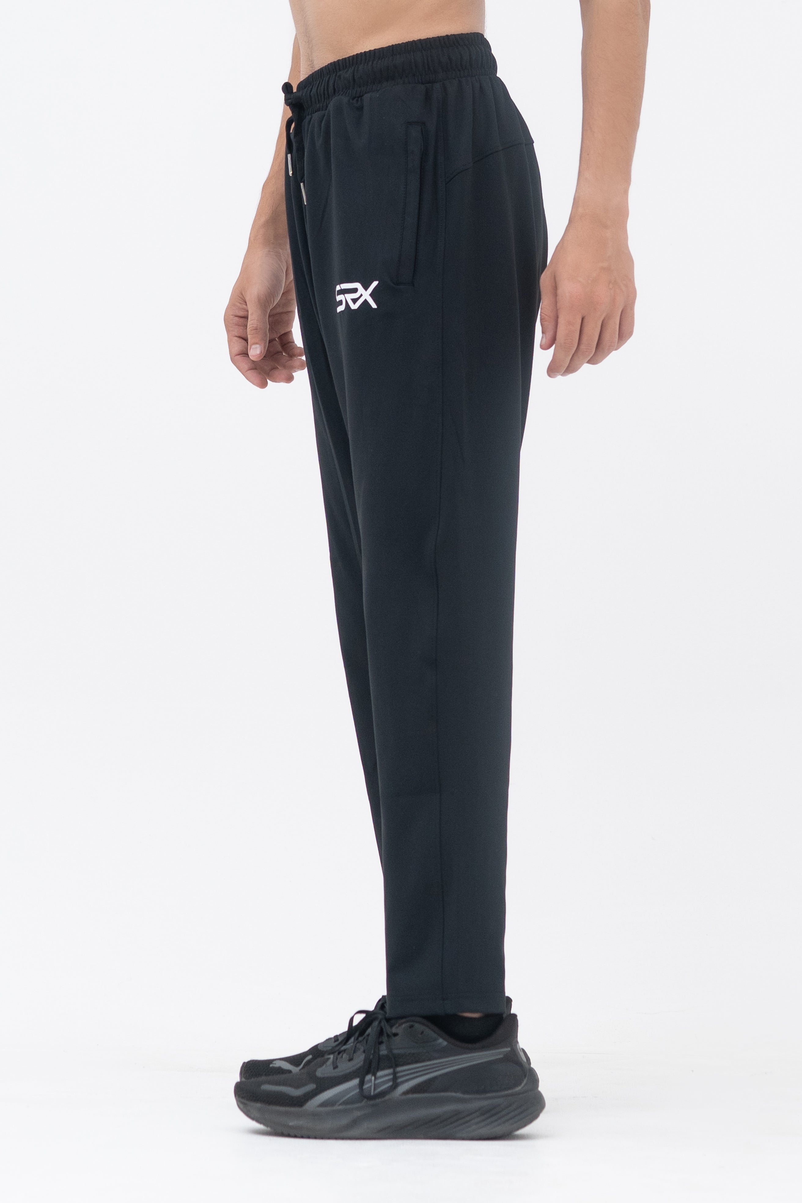 Crescendo Track Trouser - Midnight Black