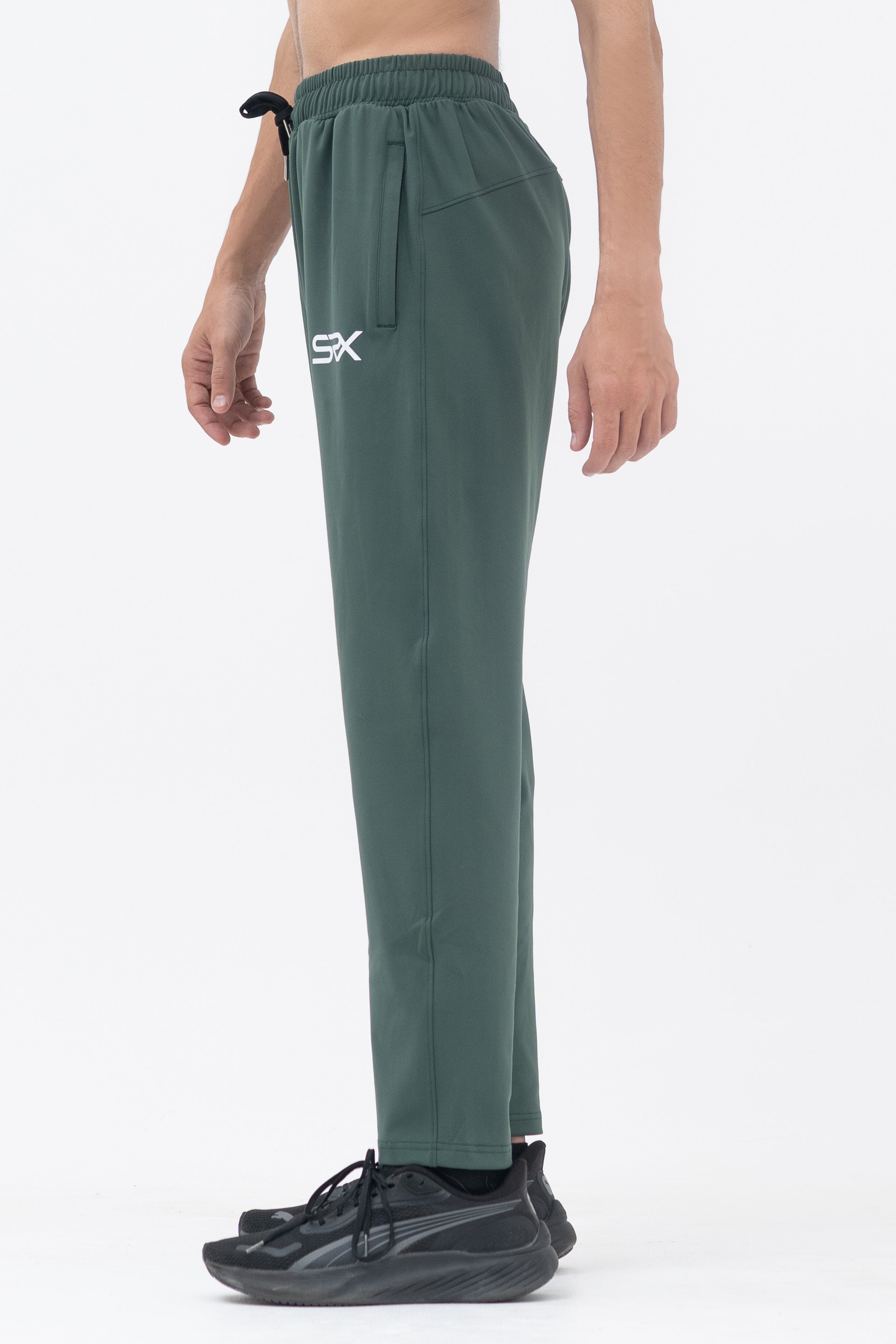 Crescendo Track Trouser - Vintage Green